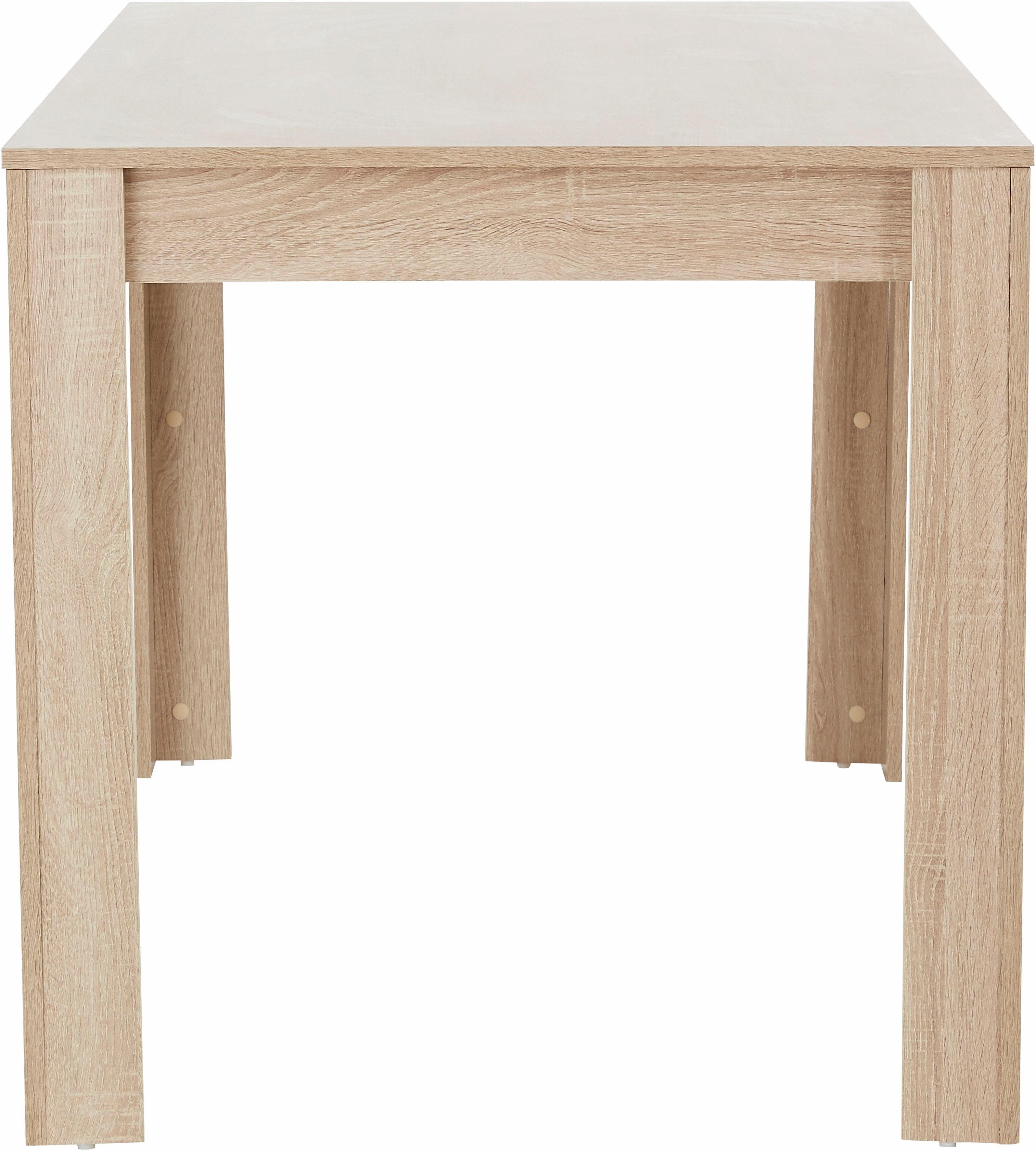 INOSIGN Eettafel Meigh, TOPSELLER! Breedte 120 cm, verschillende maten en kleurvarianten