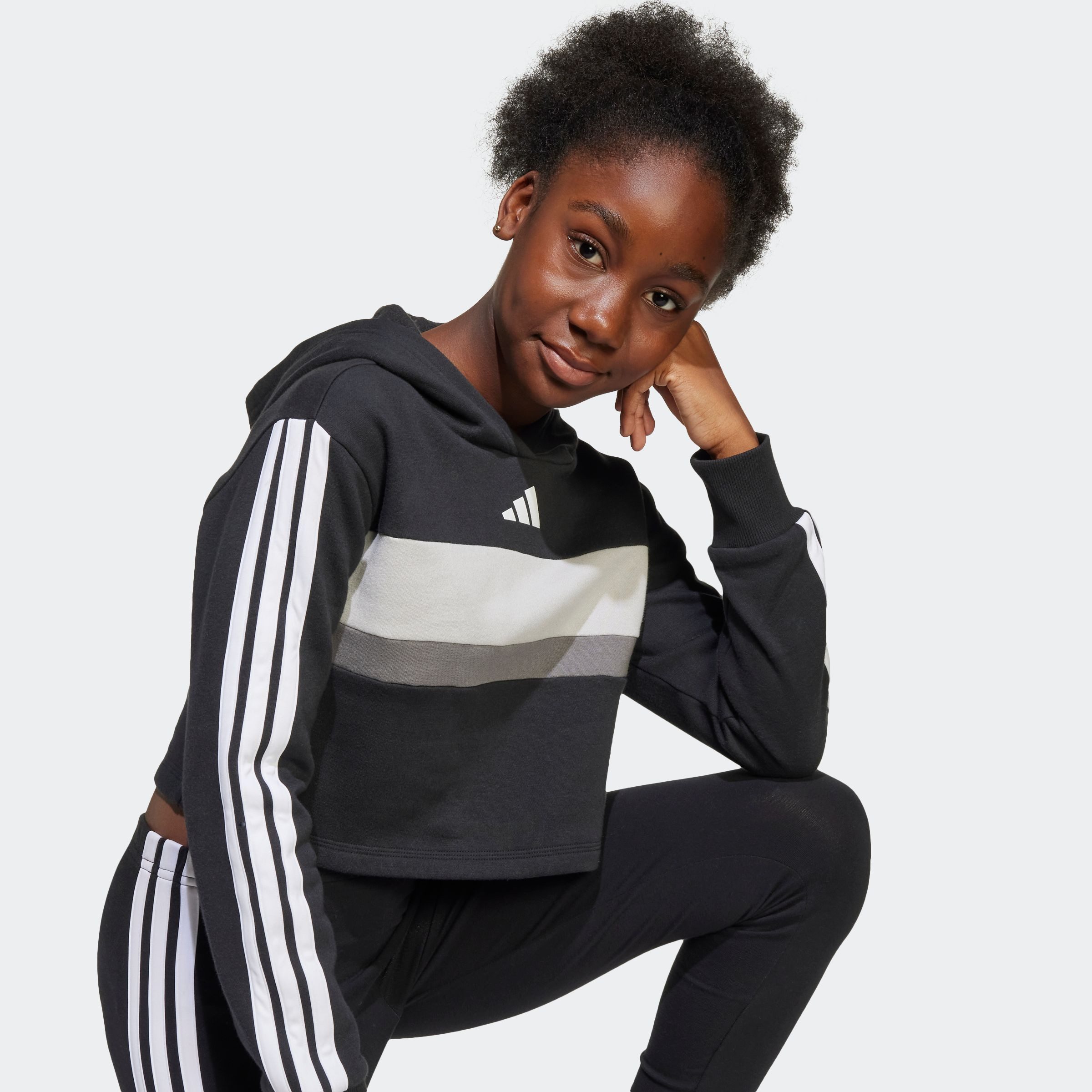adidas Sportswear Trainingspak JG 3S TIB FL ST (2-delig)