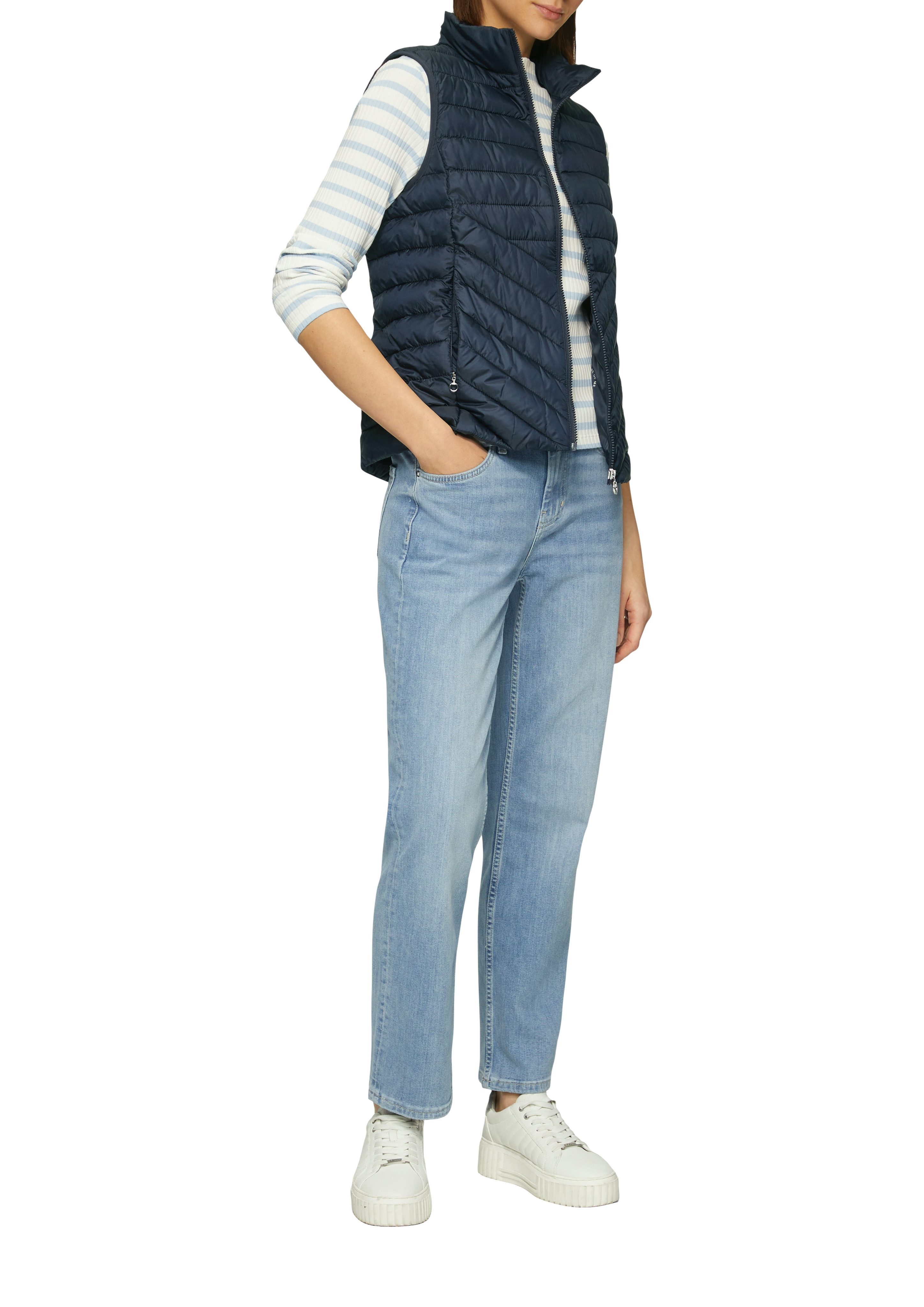 s.Oliver Bodywarmer met opstaande kraag