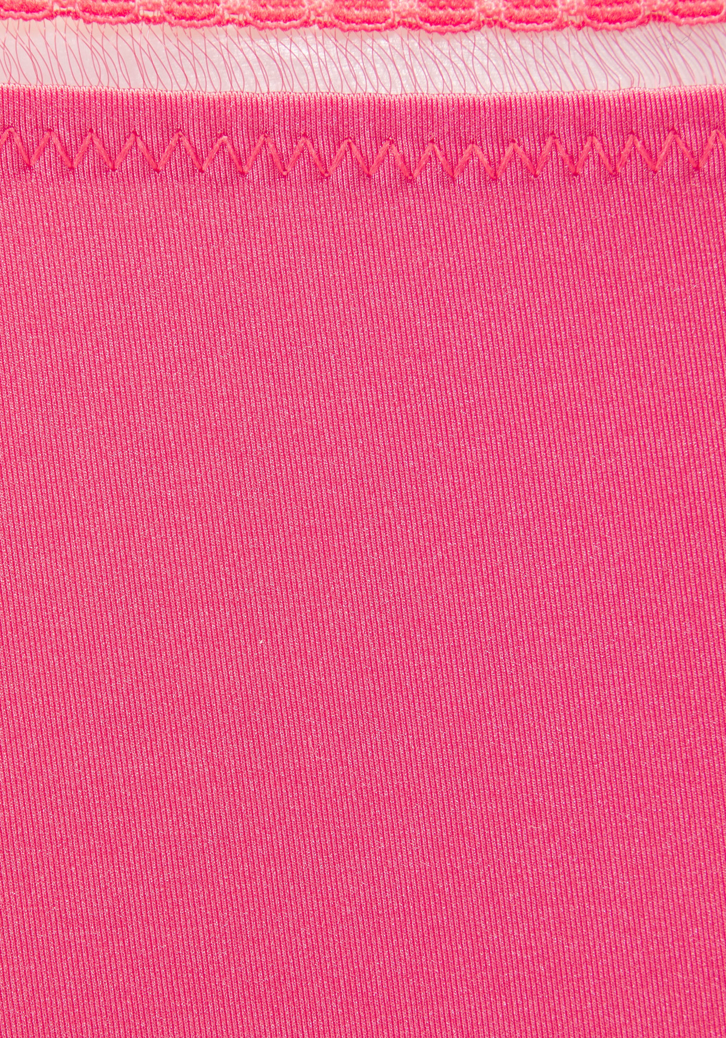 s.Oliver RED LABEL Beachwear Hipster Pauline van fijne kant en zacht microtouch-materiaal