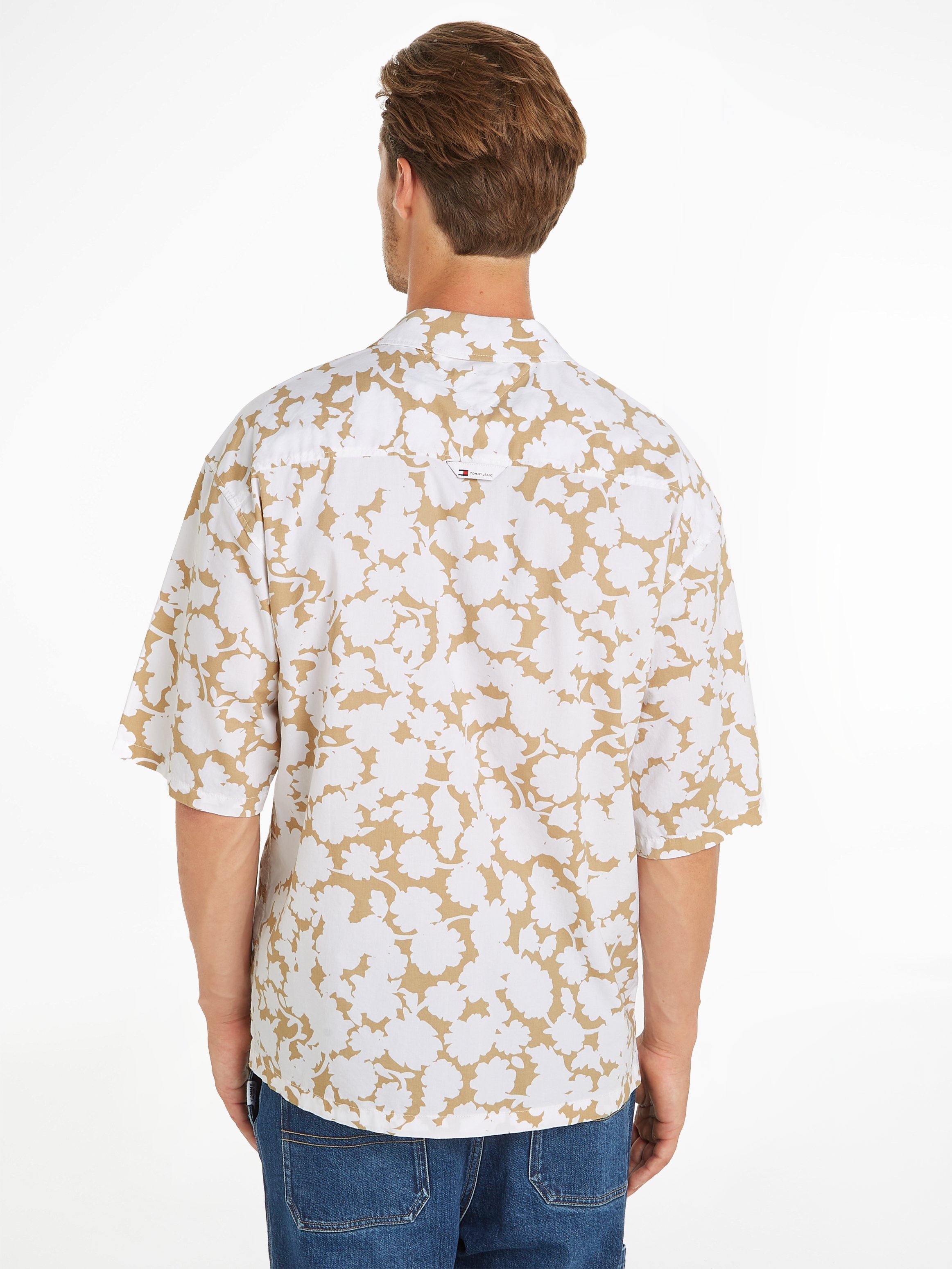 TOMMY JEANS Overhemd met korte mouwen TJM RLX FLORAL AOP CAMP SHIRT