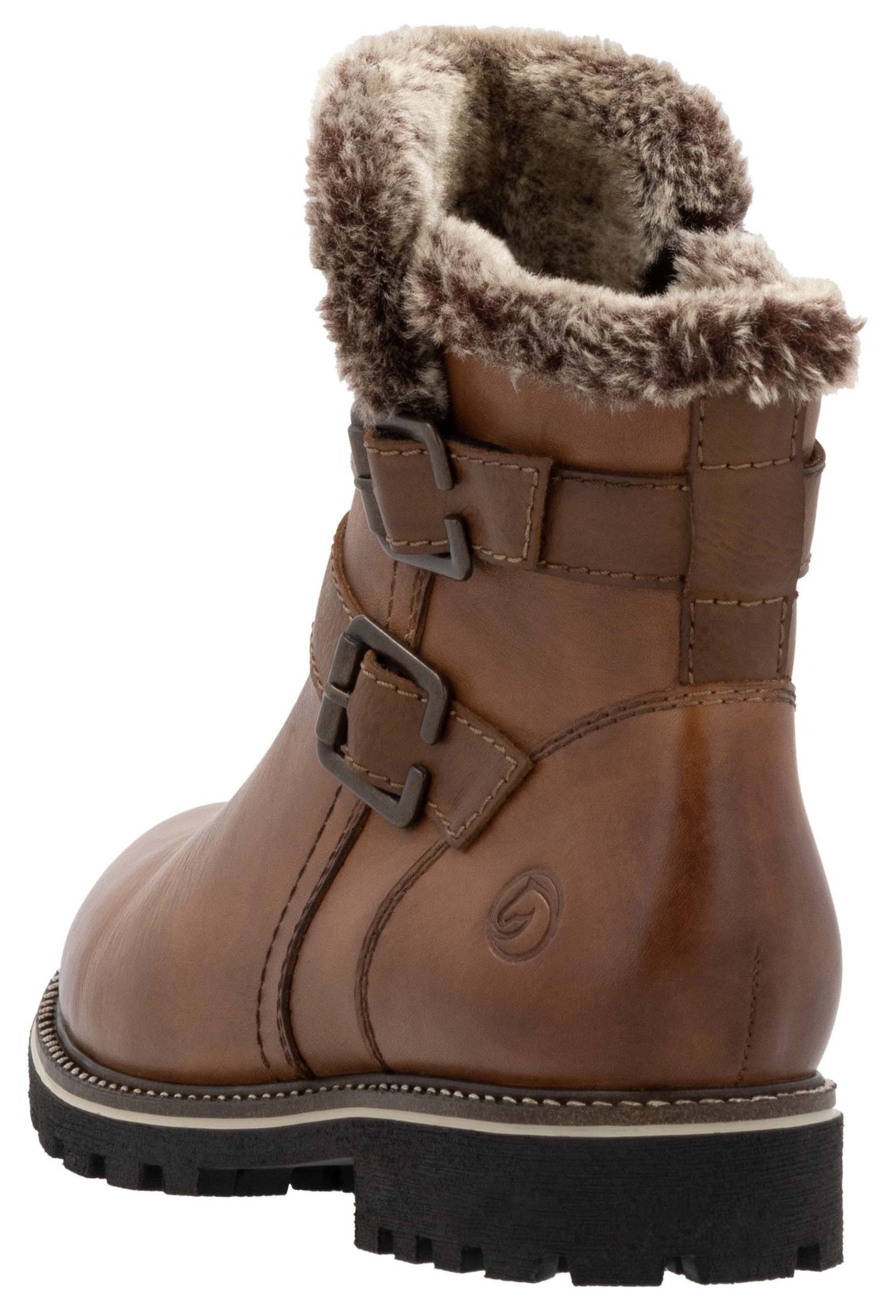 Remonte Winterlaarzen hakken, winter-enkellaars, outdoor schoen met tex-membraan