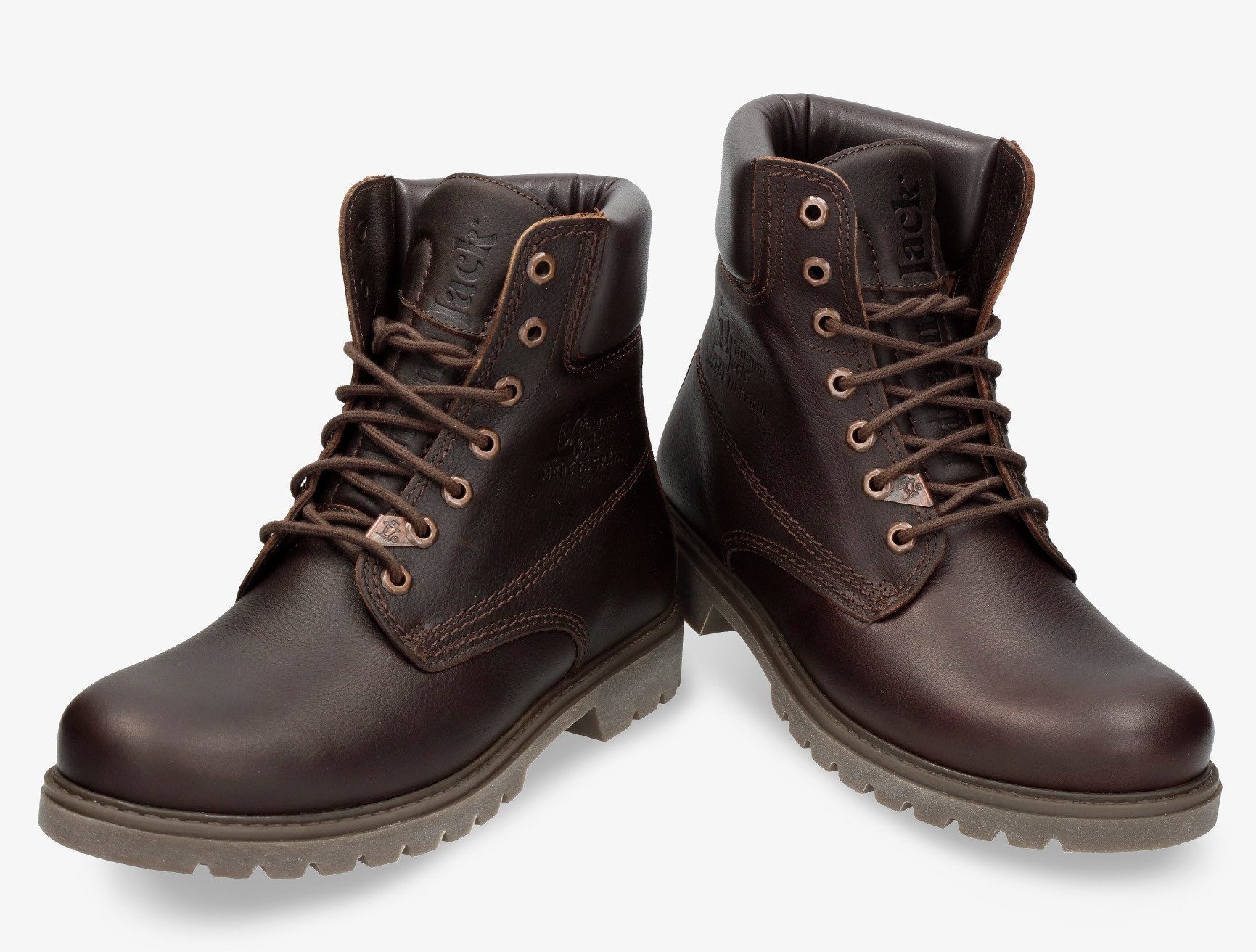 Panama Jack Veterschoenen hakken, veterschoenen, outdoorschoen met decoratieve naden