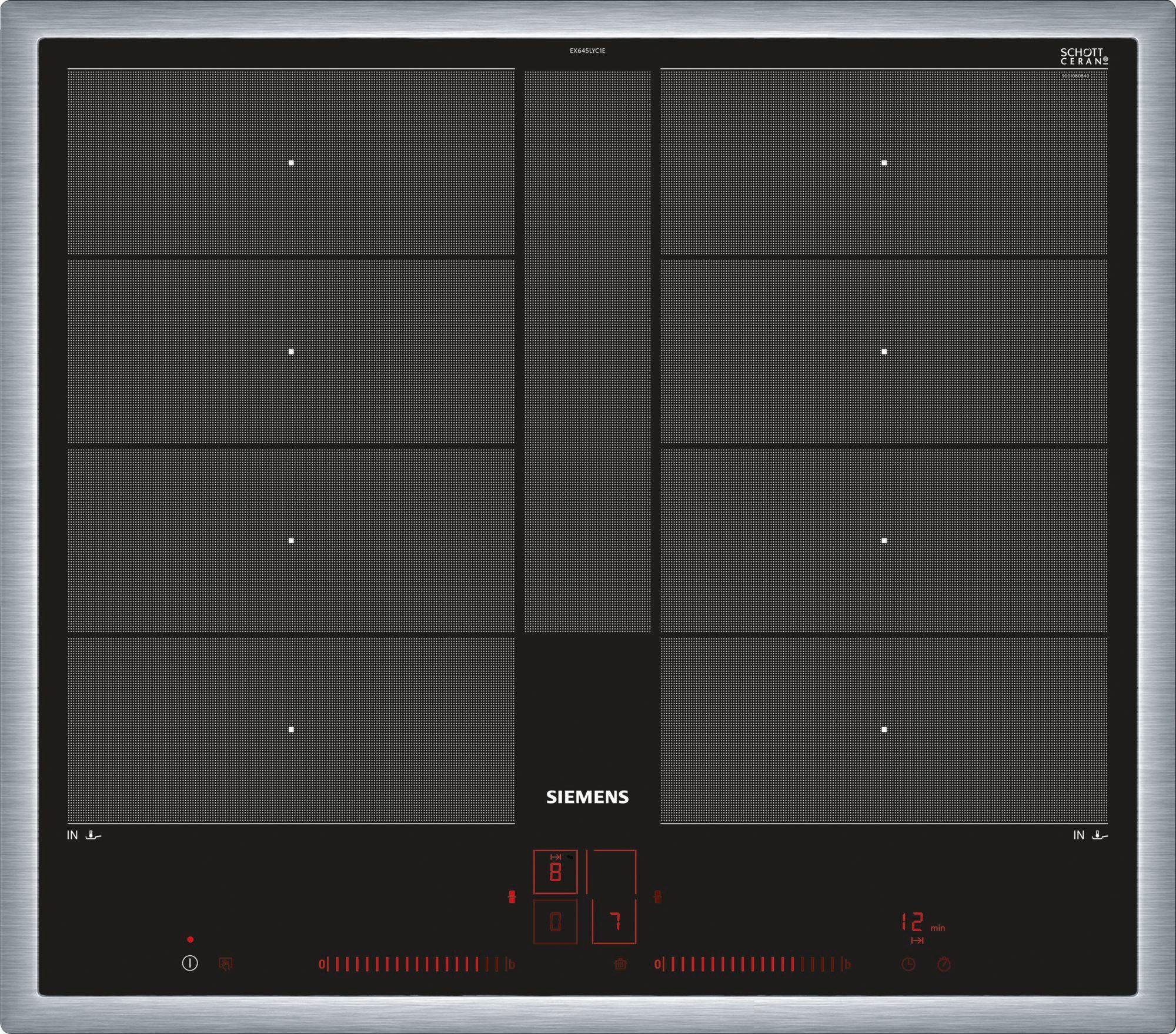 SIEMENS Flex-inductiekookplaat van SCHOTT CERAN® EX645LYC1E