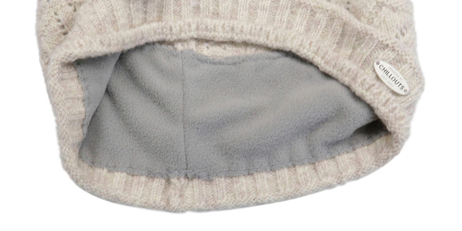 chillouts Beanie Maira Hat met zacht gaatjesbreipatroon