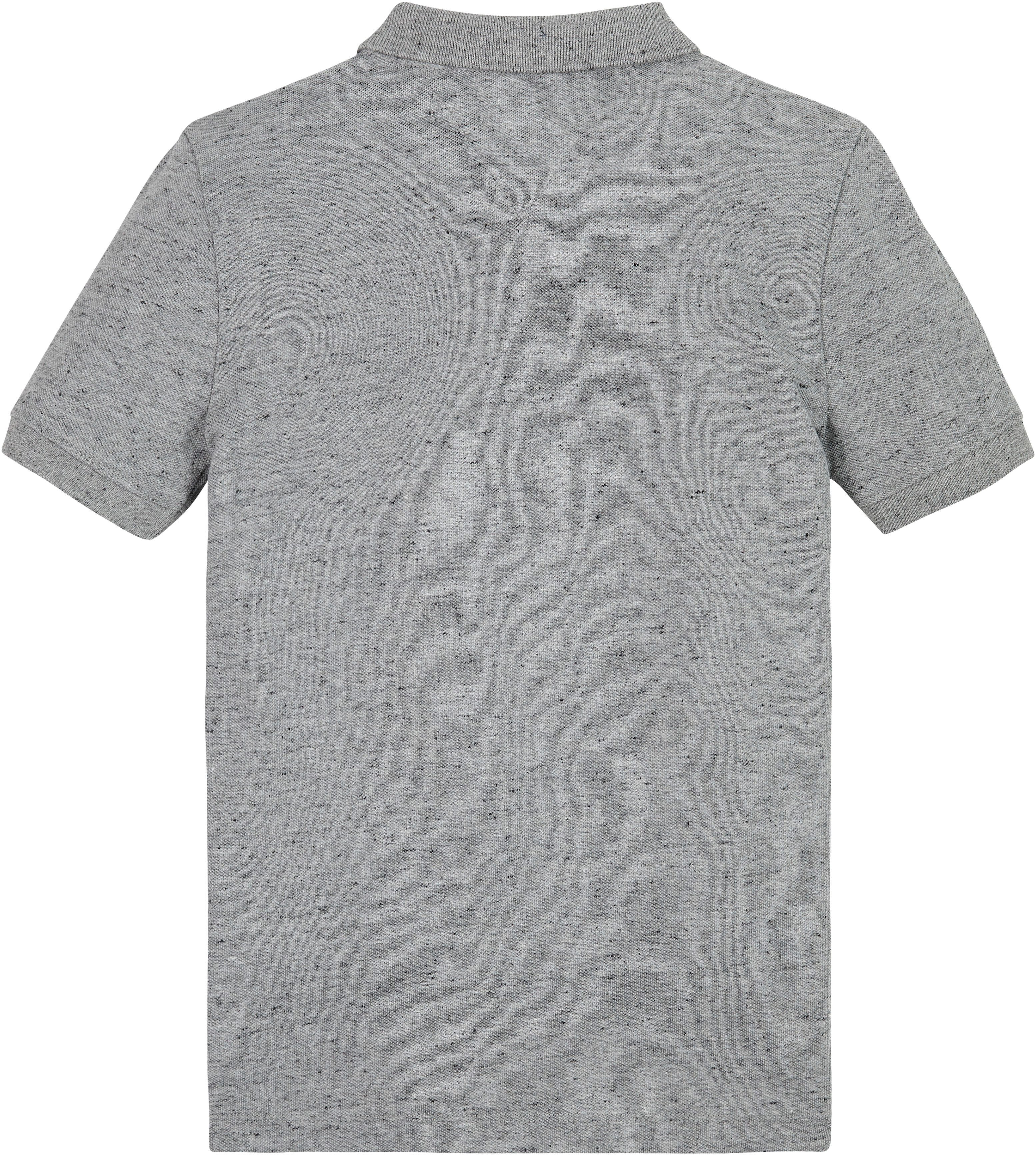 Tommy Hilfiger Poloshirt MONOTYPE MELANGE REGULAR POLO SS Kinderen tot 16 jaar met logostiksel