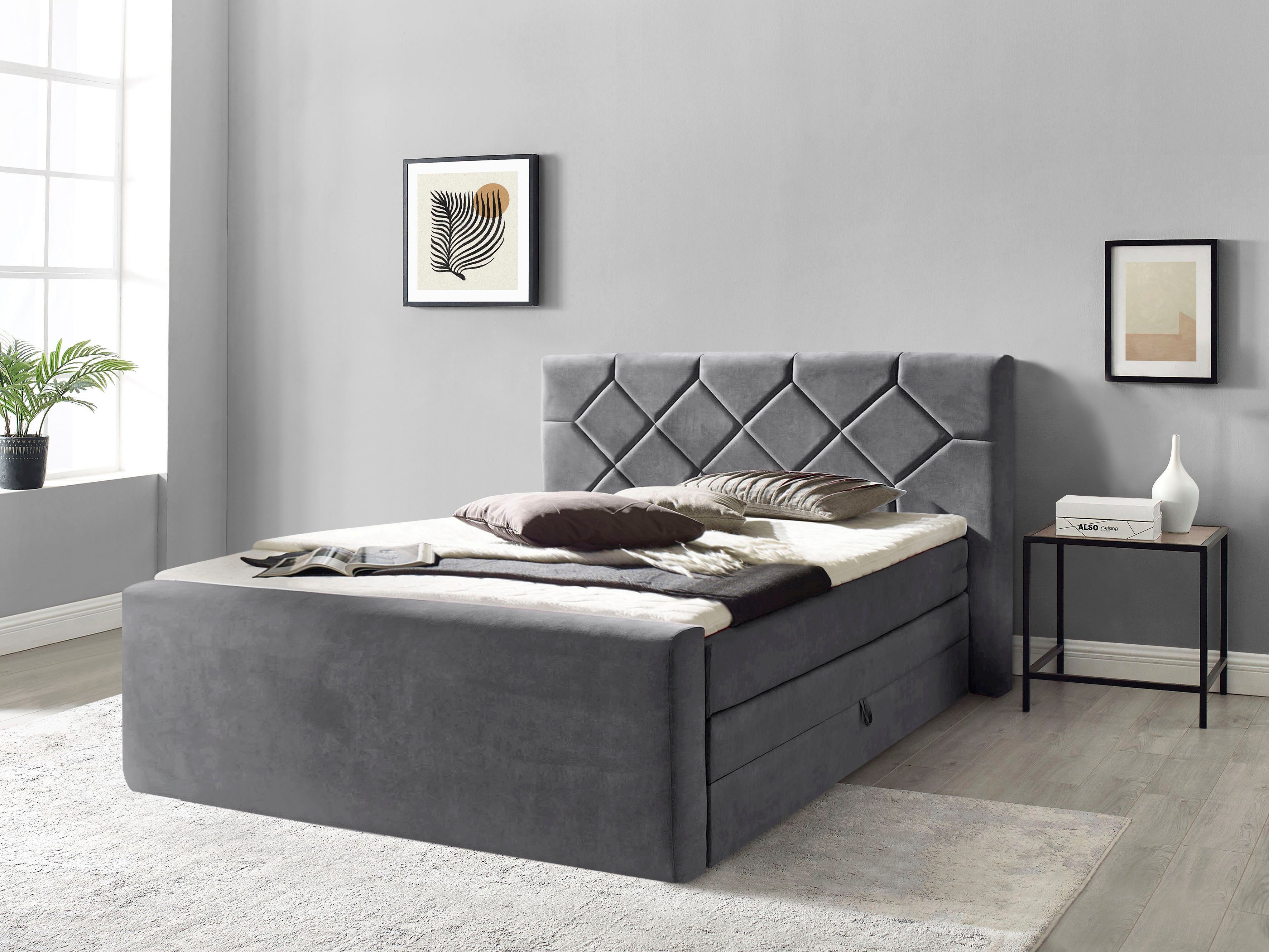 Places of Style Boxspring Atlanta inclusief topmatras en bedkist