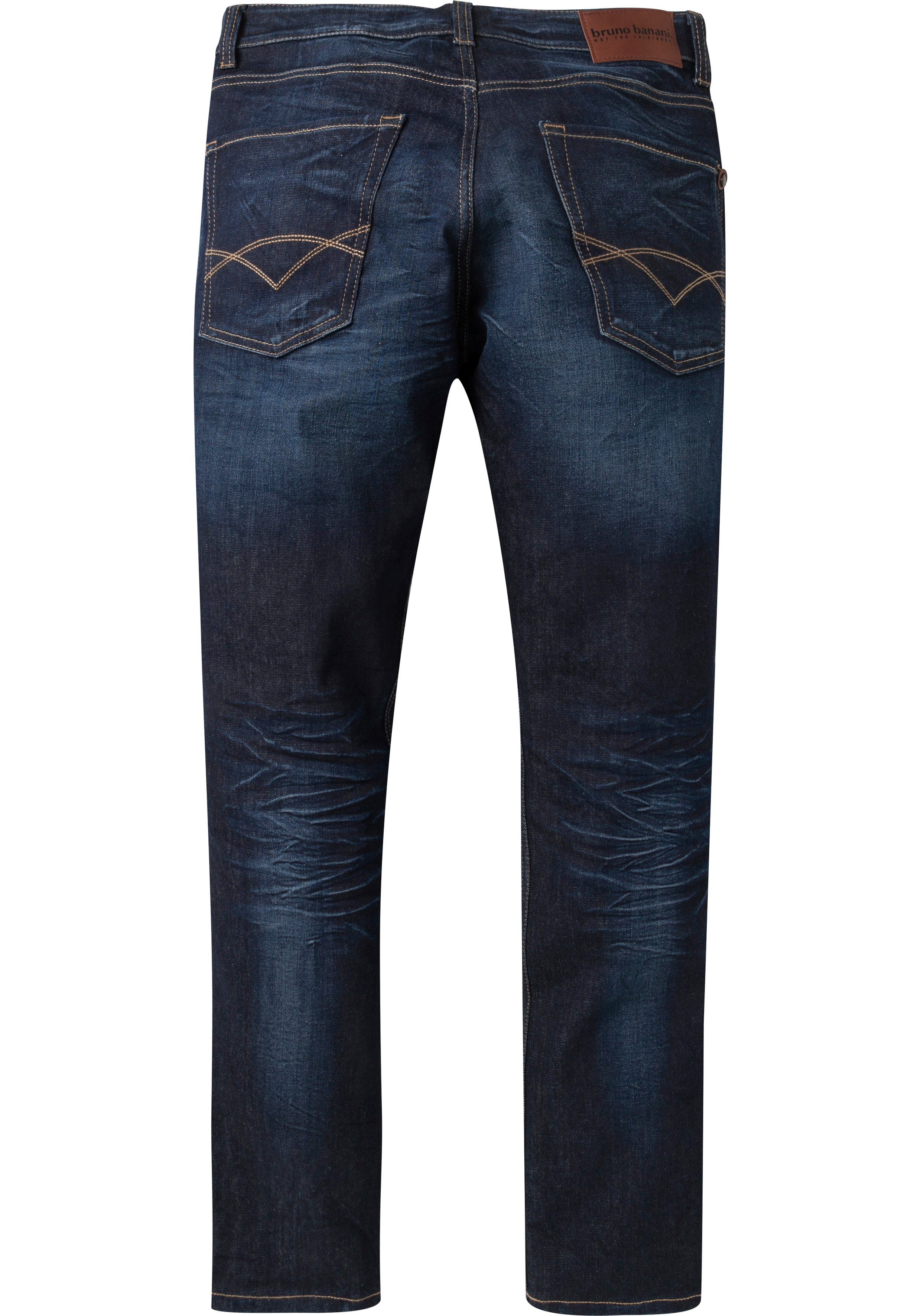 Bruno Banani Comfort fit jeans Floyd rechte pijp, met steekzakken, lage taillehoogte