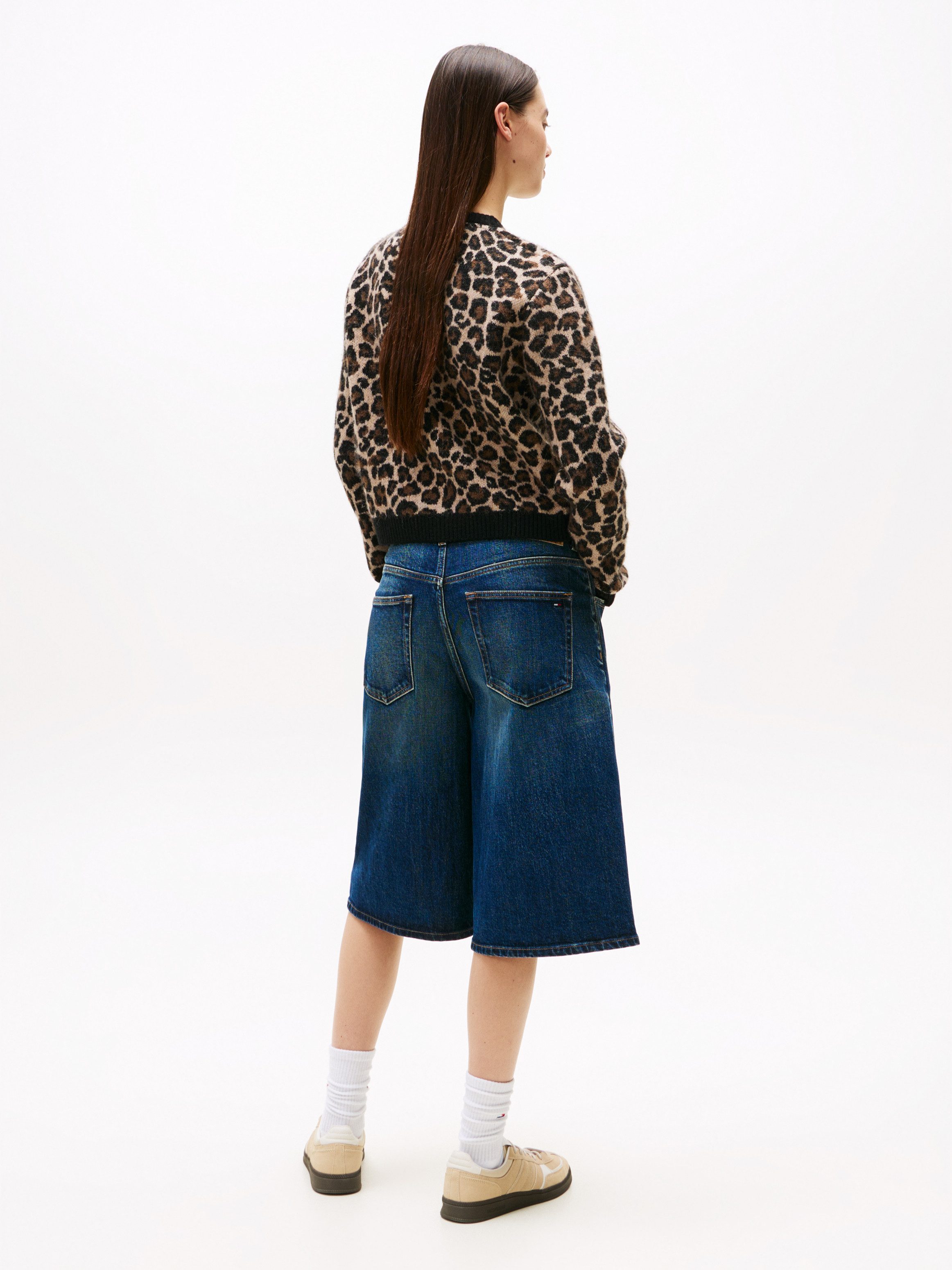 TOMMY JEANS Vest TJW LEOPARD CARDIGAN