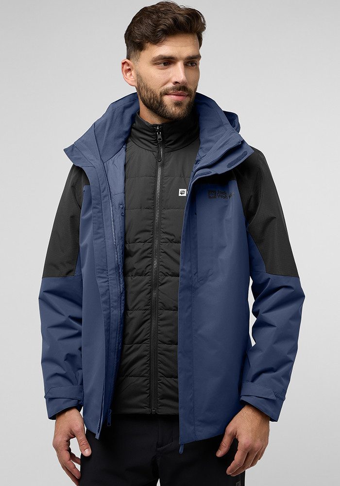 Jack Wolfskin Functioneel 3-in-1-jack ROMBERG 3-in-1 JKT M