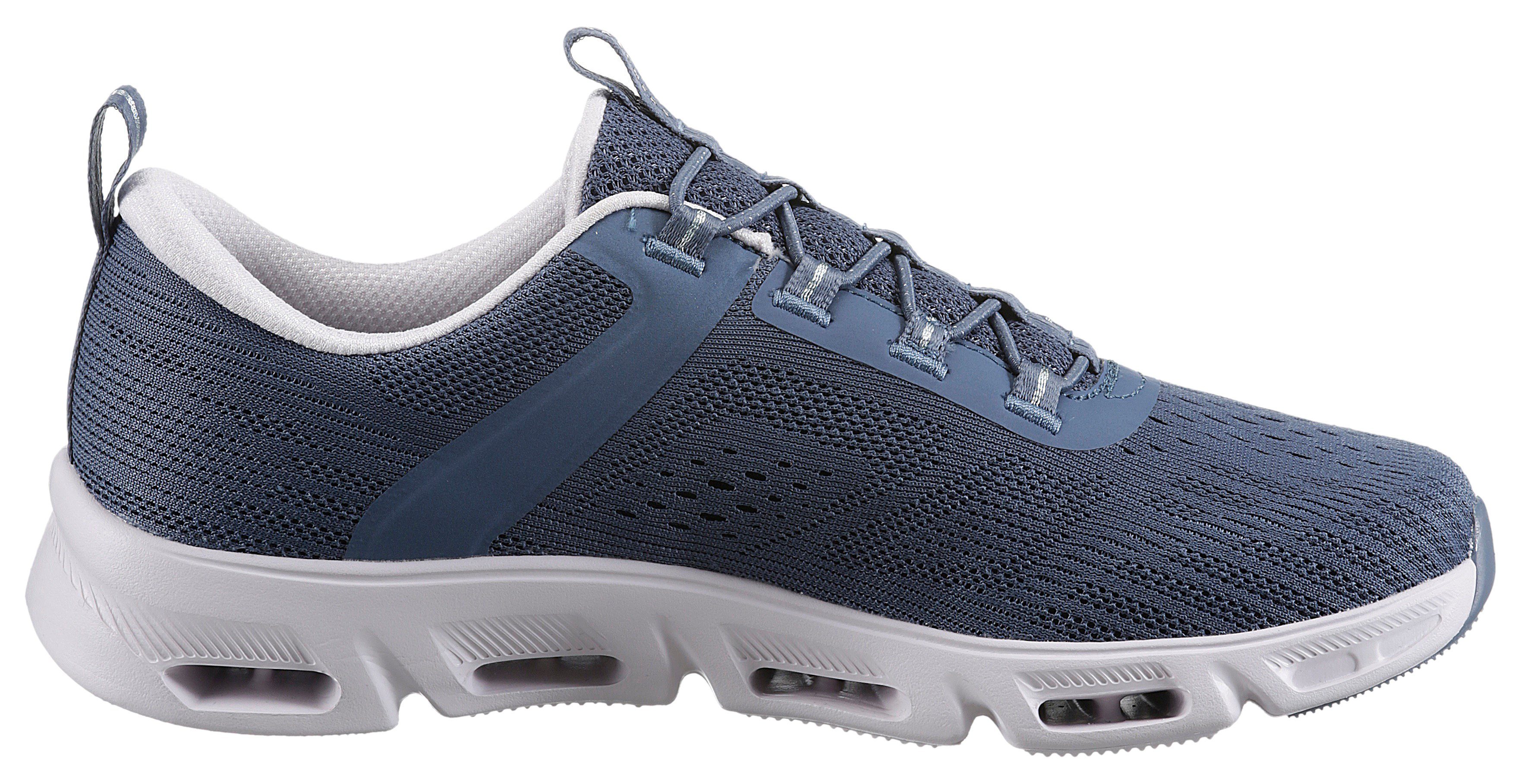 Skechers Slip-on sneakers GLIDE-STEP GRATIFY-RENOWN Trainingsschoen, vrijetijdsschoen met Air-Cooled Memory Foam