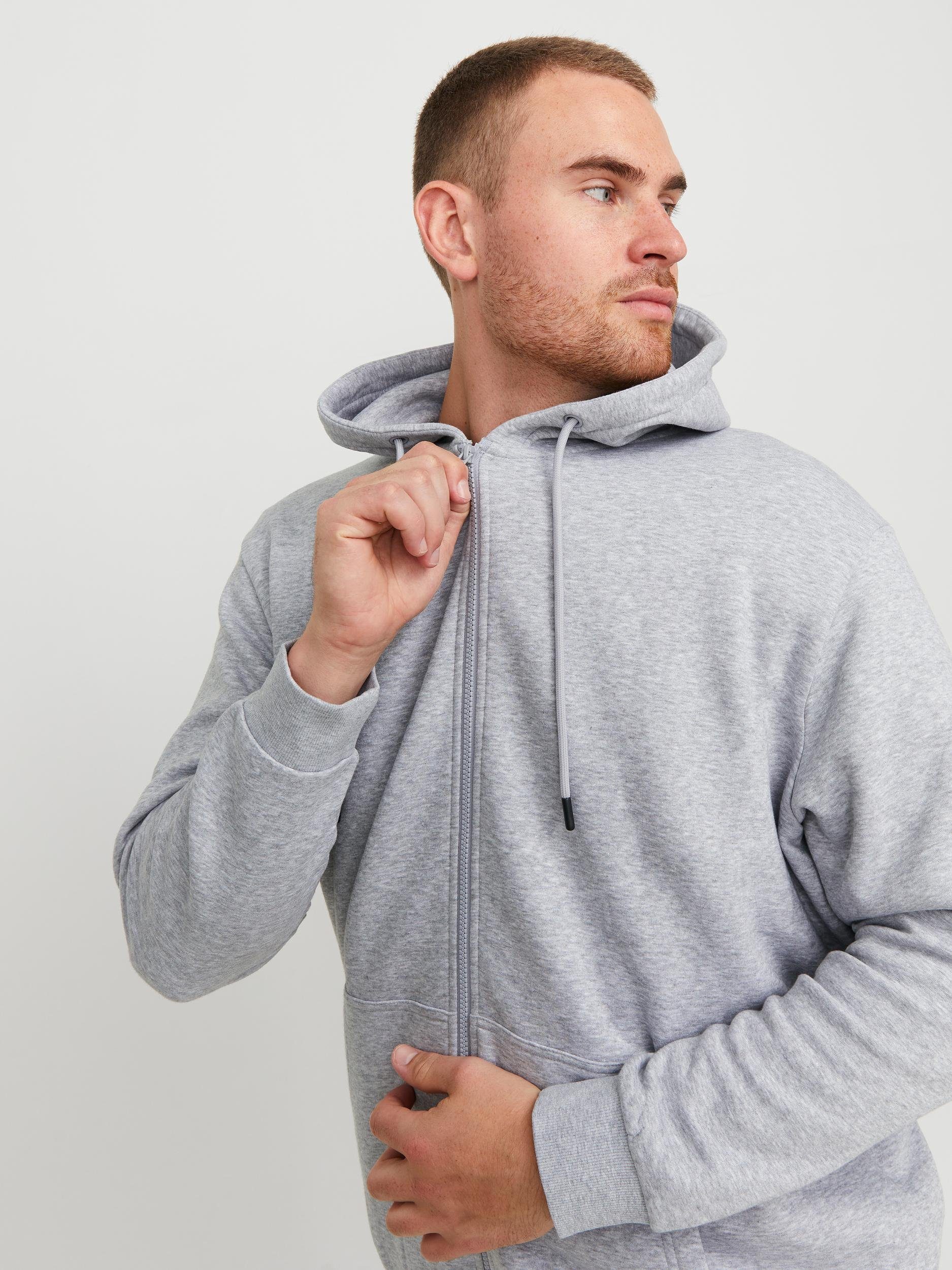 Jack & Jones PlusSize Capuchonsweatvest JJEBRADLEY SWEAT ZIP HOOD NOOS PLS