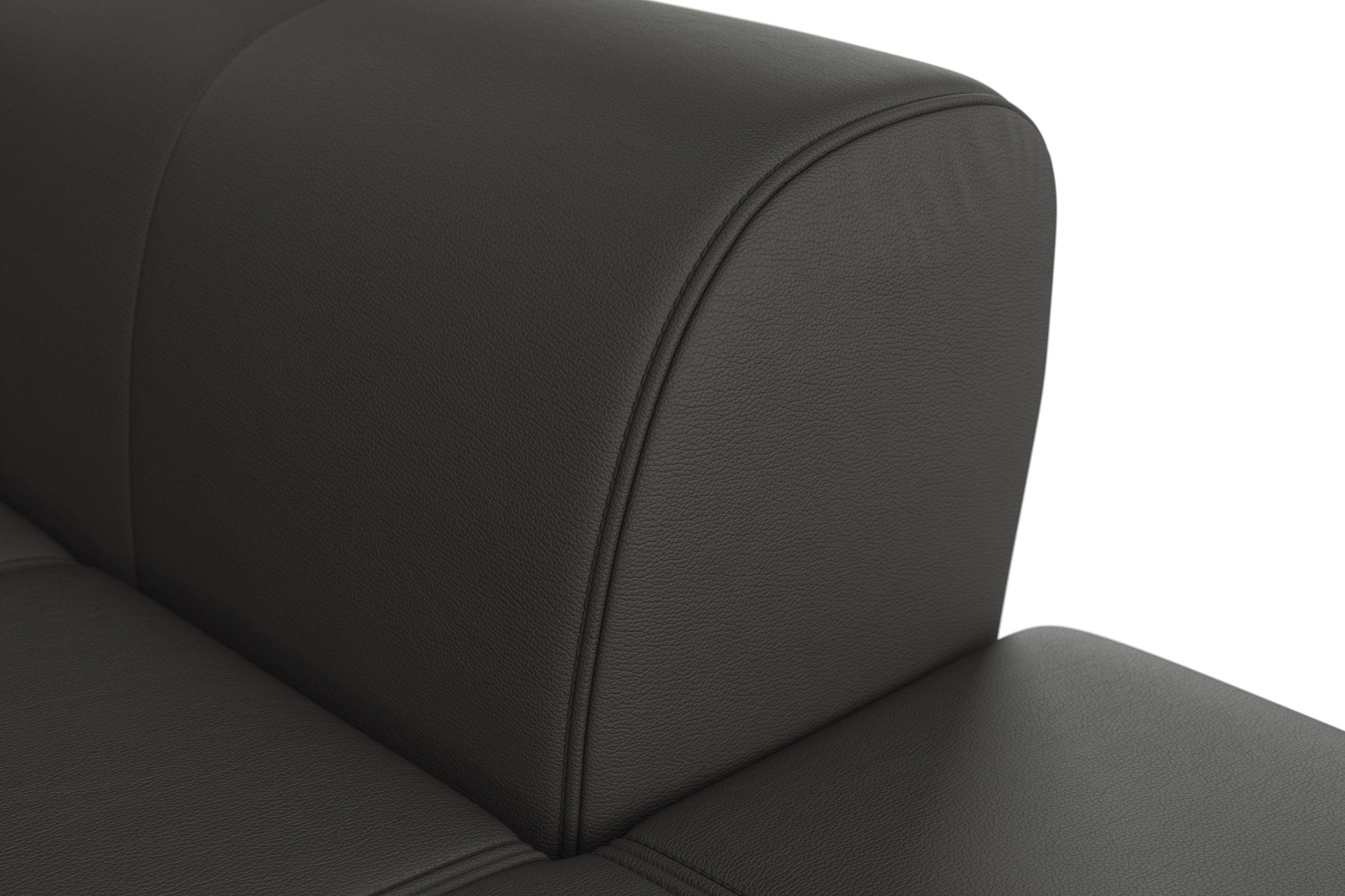 sit&more Zithoek Bendigo U-vorm inclusief zitdiepteverstelling, bodemvrijheid 15 cm, in 2 pootkleuren