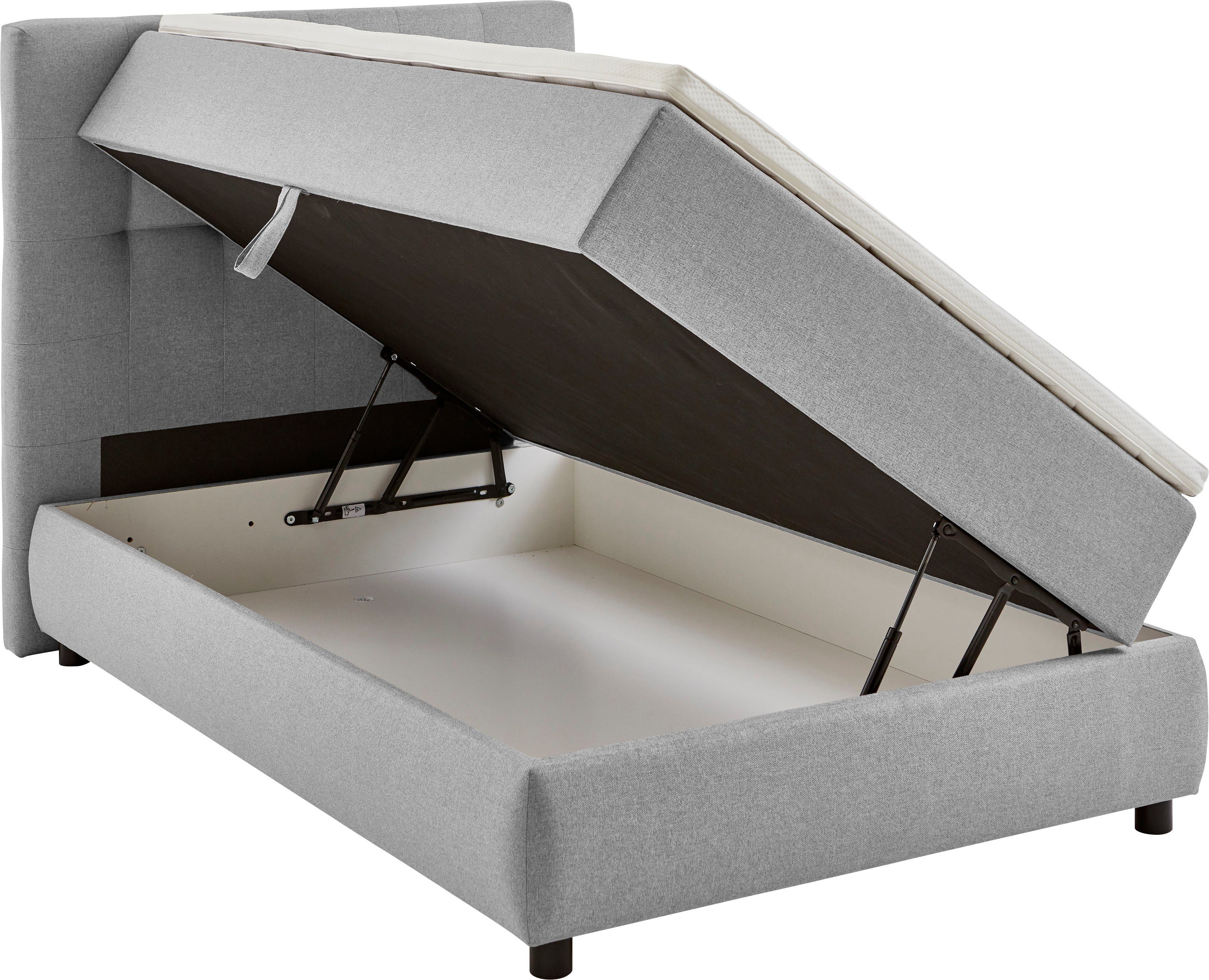 ATLANTIC home collection Boxspring Lilo inclusief bedkist en topper