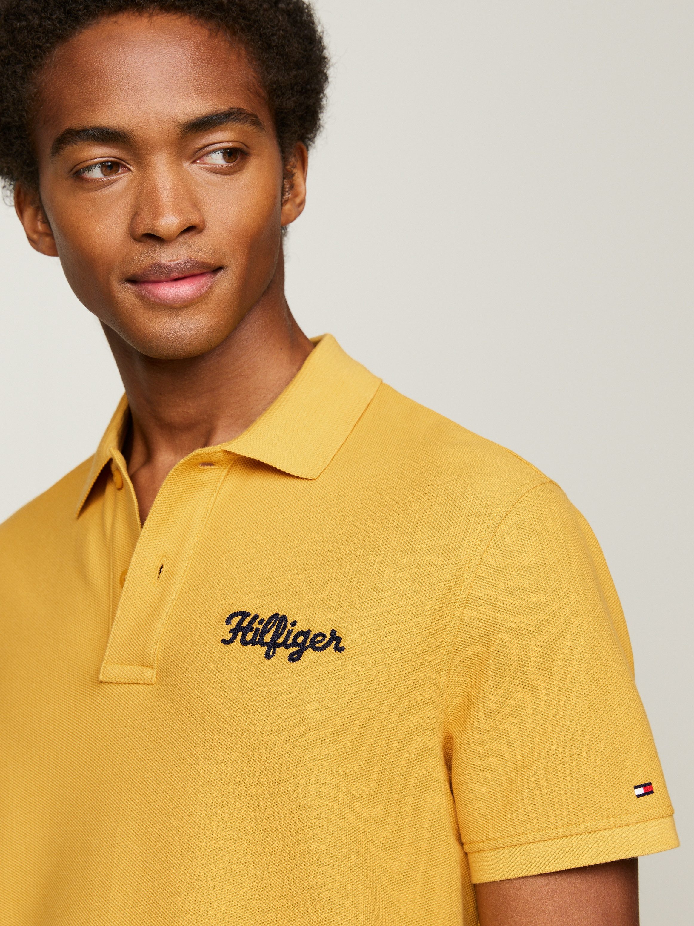 Tommy Hilfiger Poloshirt HILFIGER CHAINSTITCH REG POLO