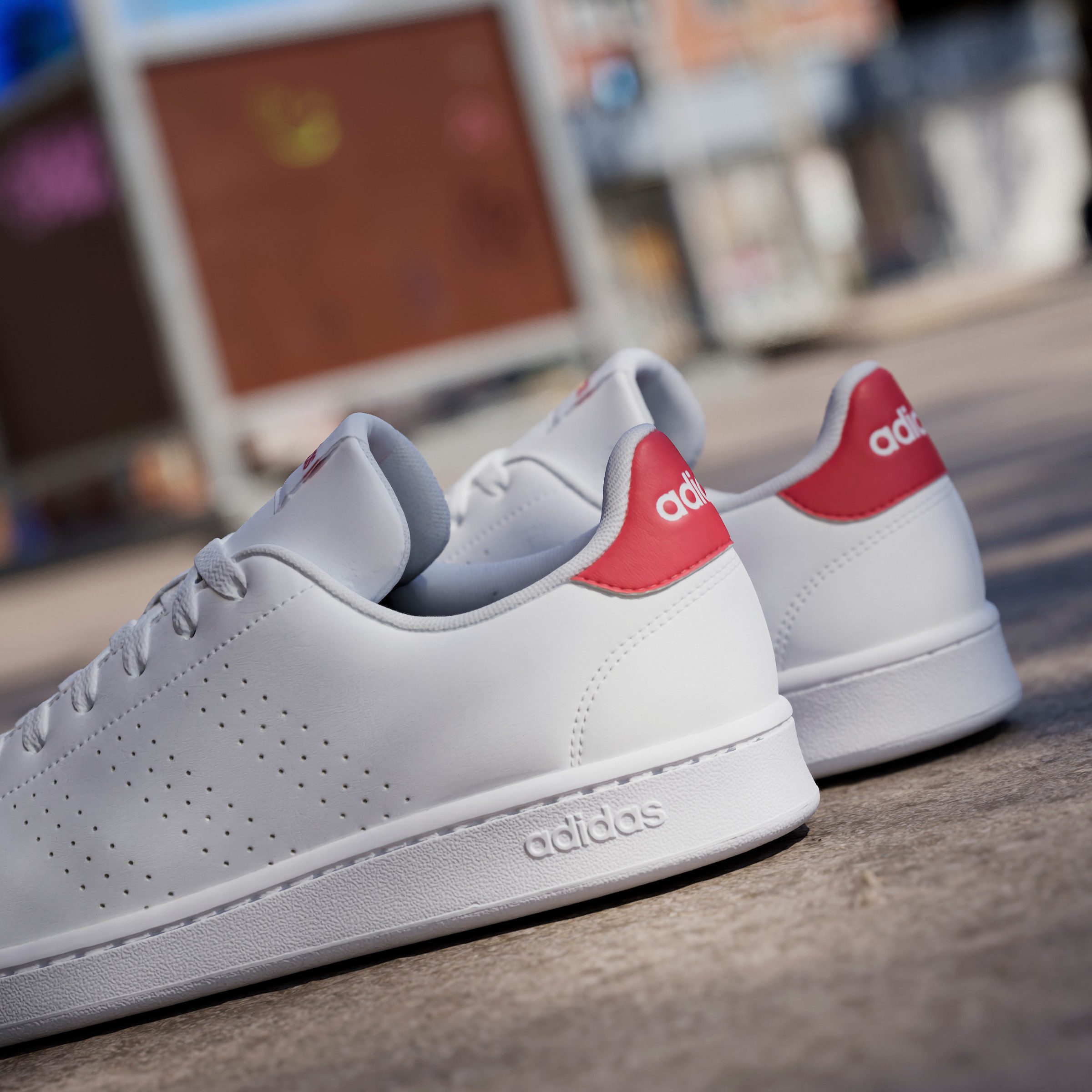 adidas Sportswear Sneakers ADVANTAGE Ontwerp in de sporen van de adidas Stan Smith