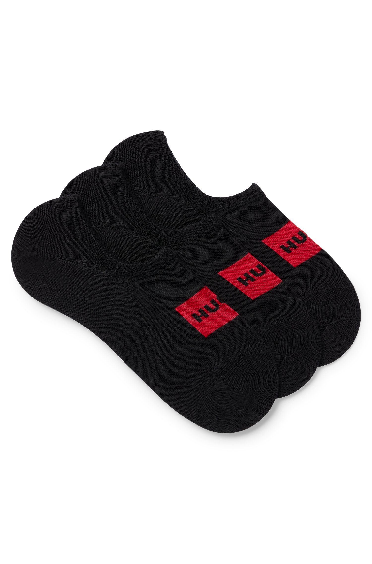 HUGO underwear Vrijetijdssokken 3P LC LABEL CC met geborduurd logo (set, 3 paar)