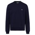 lacoste sweatshirt (1-delig) blauw