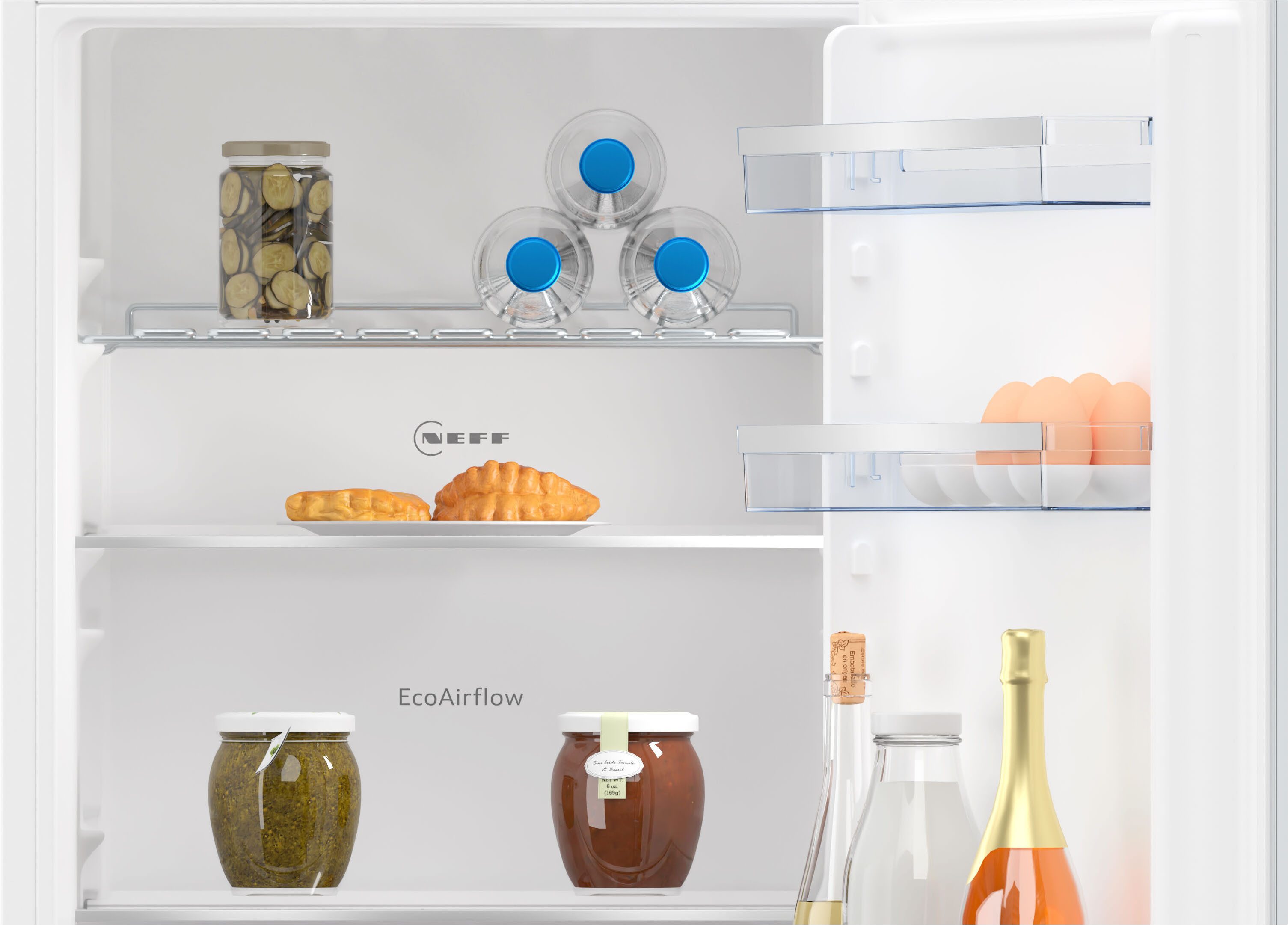 NEFF Inbouw koel-vriescombinatie KI7862SE0, 177,2 cm x 54,1 cm, No Frost: nooit meer ontdooien