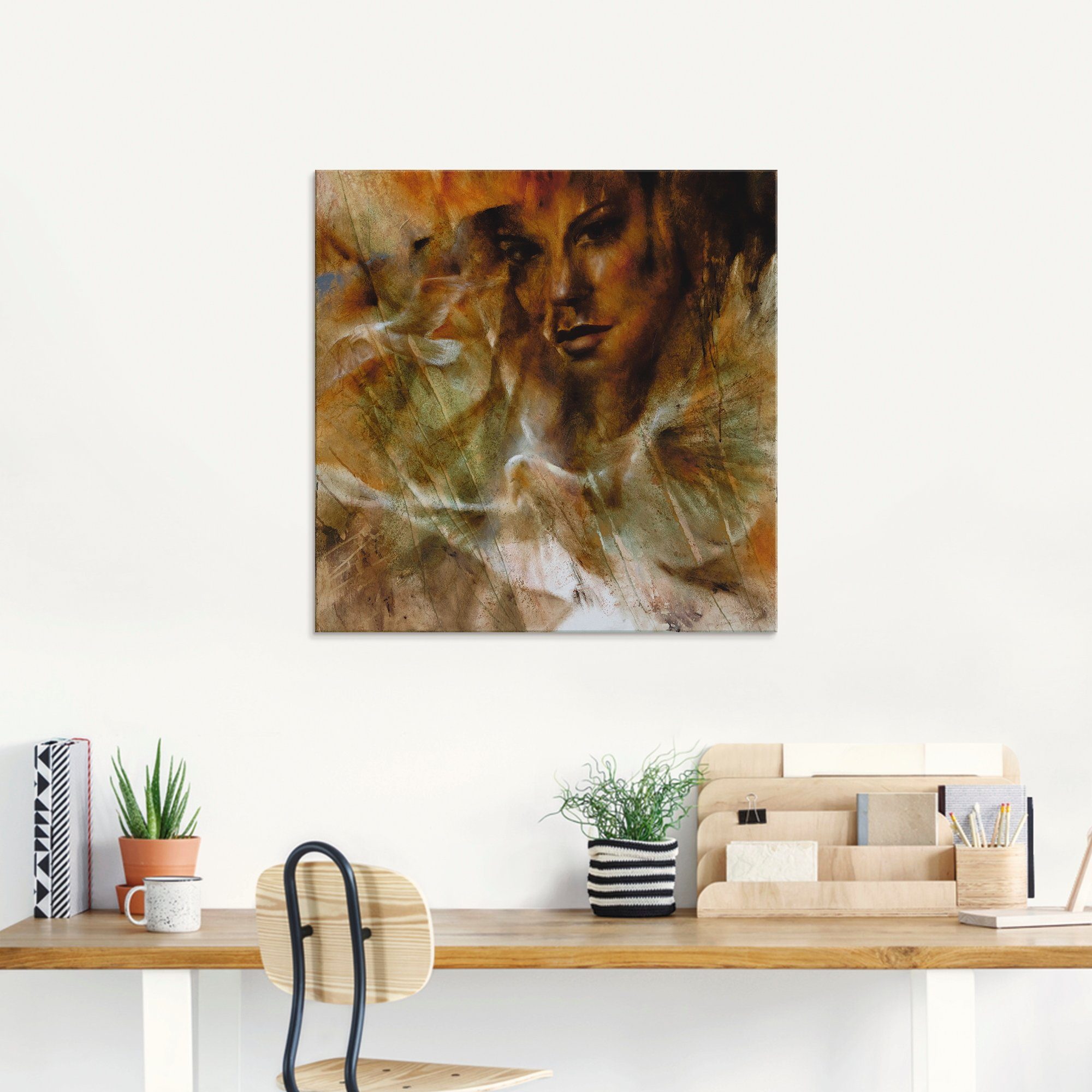 Artland Print op glas Duif, meeuw en Jana in verschillende maten