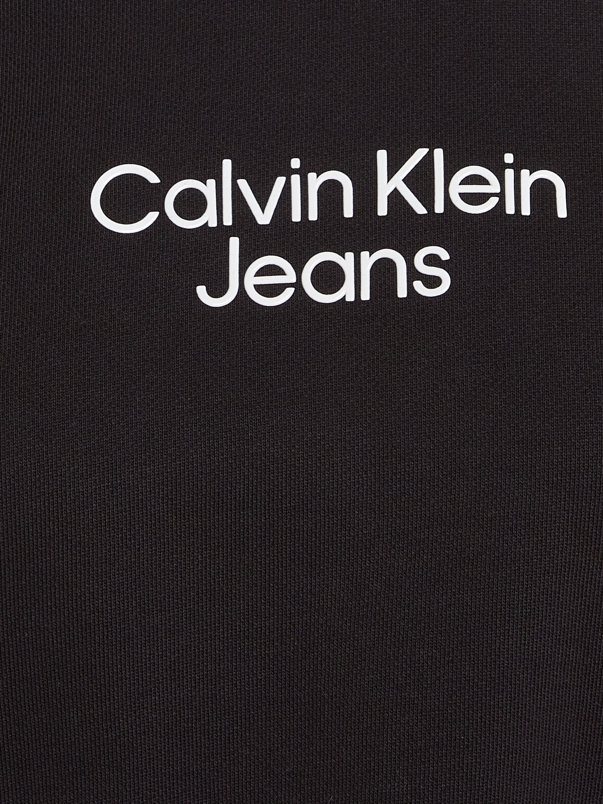 Calvin Klein Sweatshirt STACKED INSTITUTIONAL CREWNECK