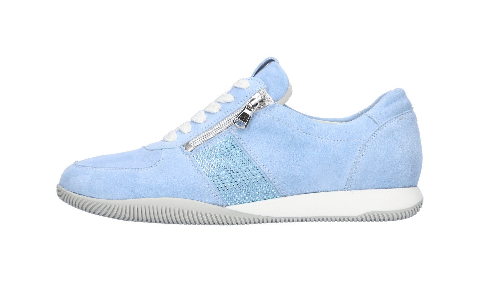 Waldläufer Sneakers H-PAMELA , lage schoen, veterschoen, met zijrits, h-breedte