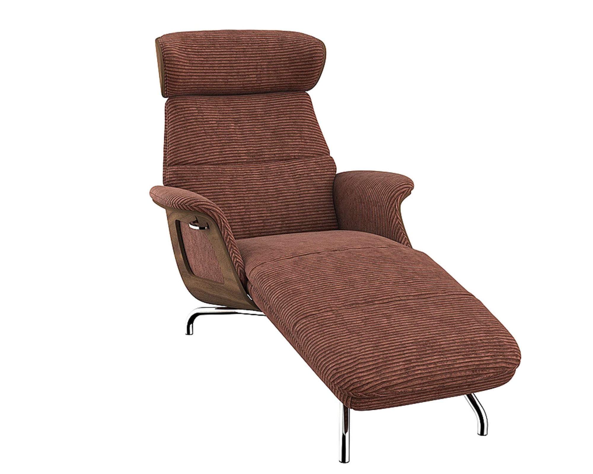 FLEXLUX Loungestoel Clement Chaislongue, Relaxstuhl, Liegesessel,