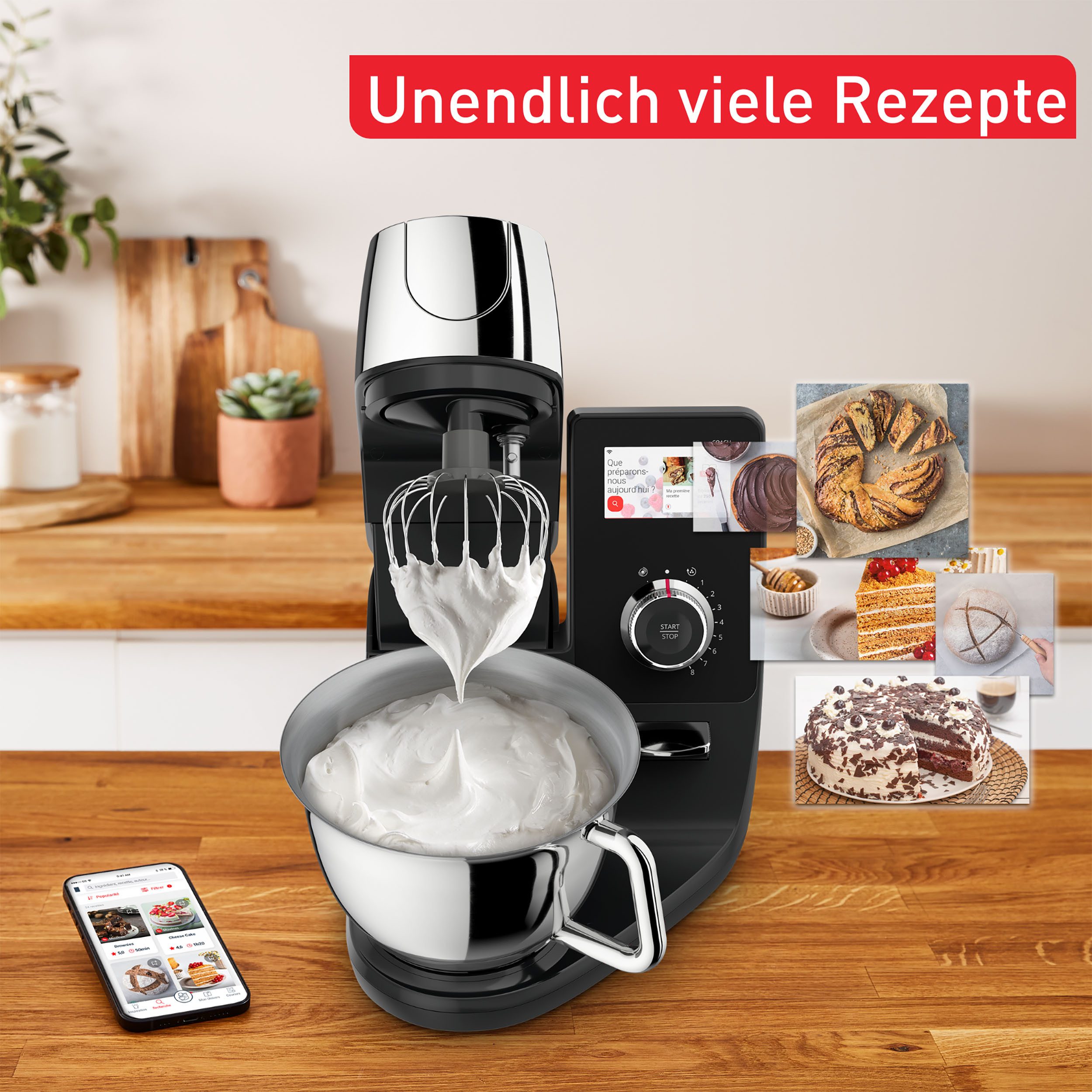 Tefal Keukenmachine QB950D I-Coach Touch