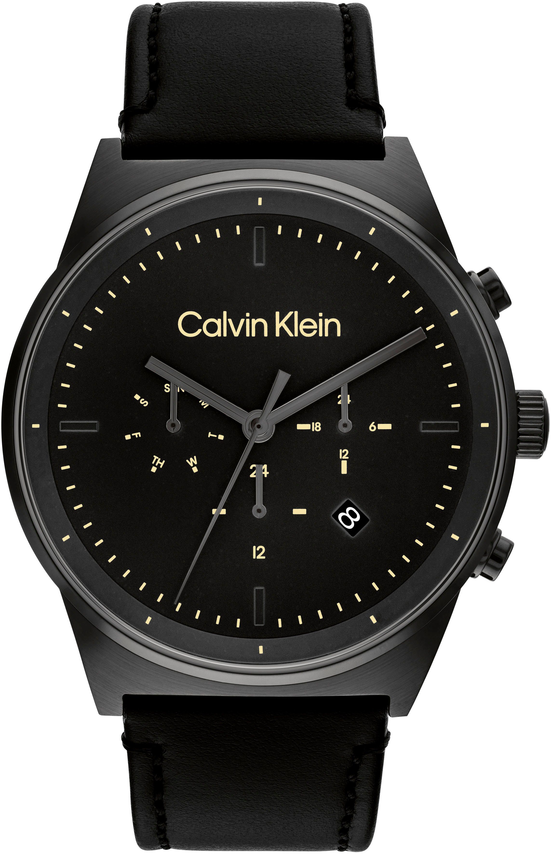 Calvin Klein Multifunctioneel horloge TIMELESS, 25200298 Quartz horloge, armbanduhr, herenhorloge,...