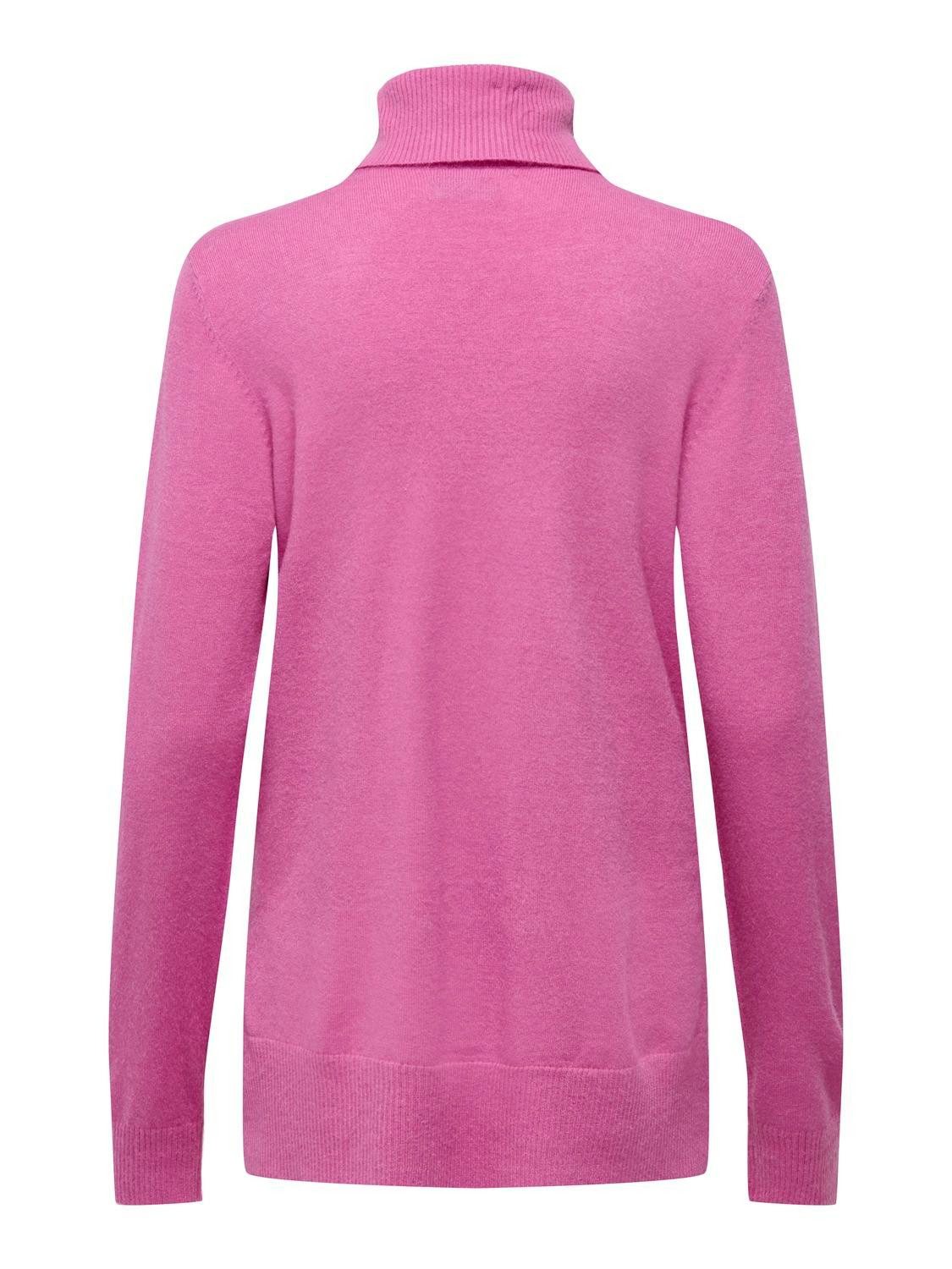 Only Coltrui ONLIBI LS LONG SLIT ROLLNECK CC KNT