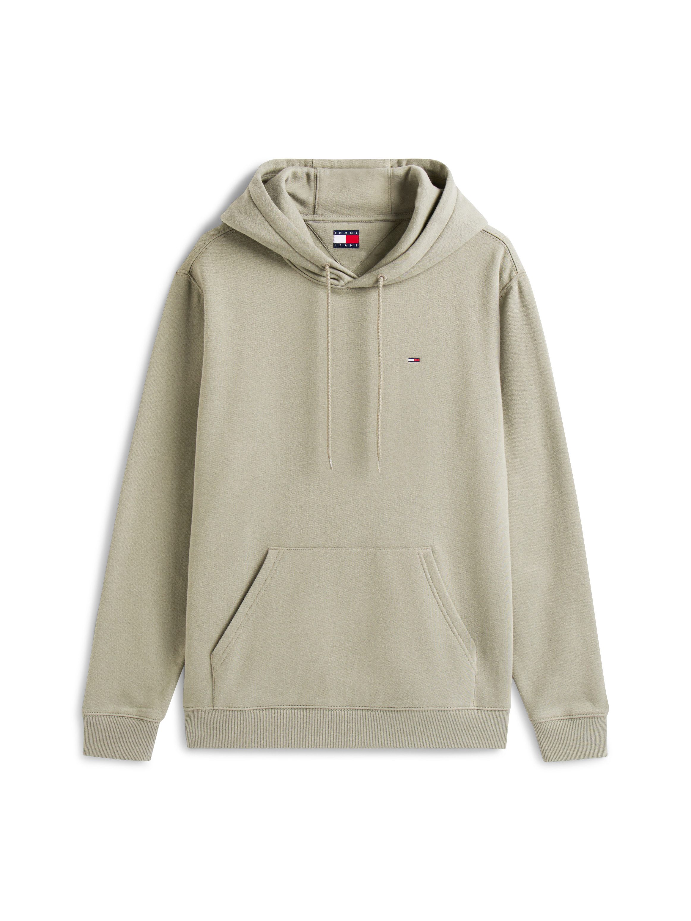 TOMMY JEANS Sweatshirt TJM REG S FLAG HOODIE met geborduurd merklogo op borsthoogte