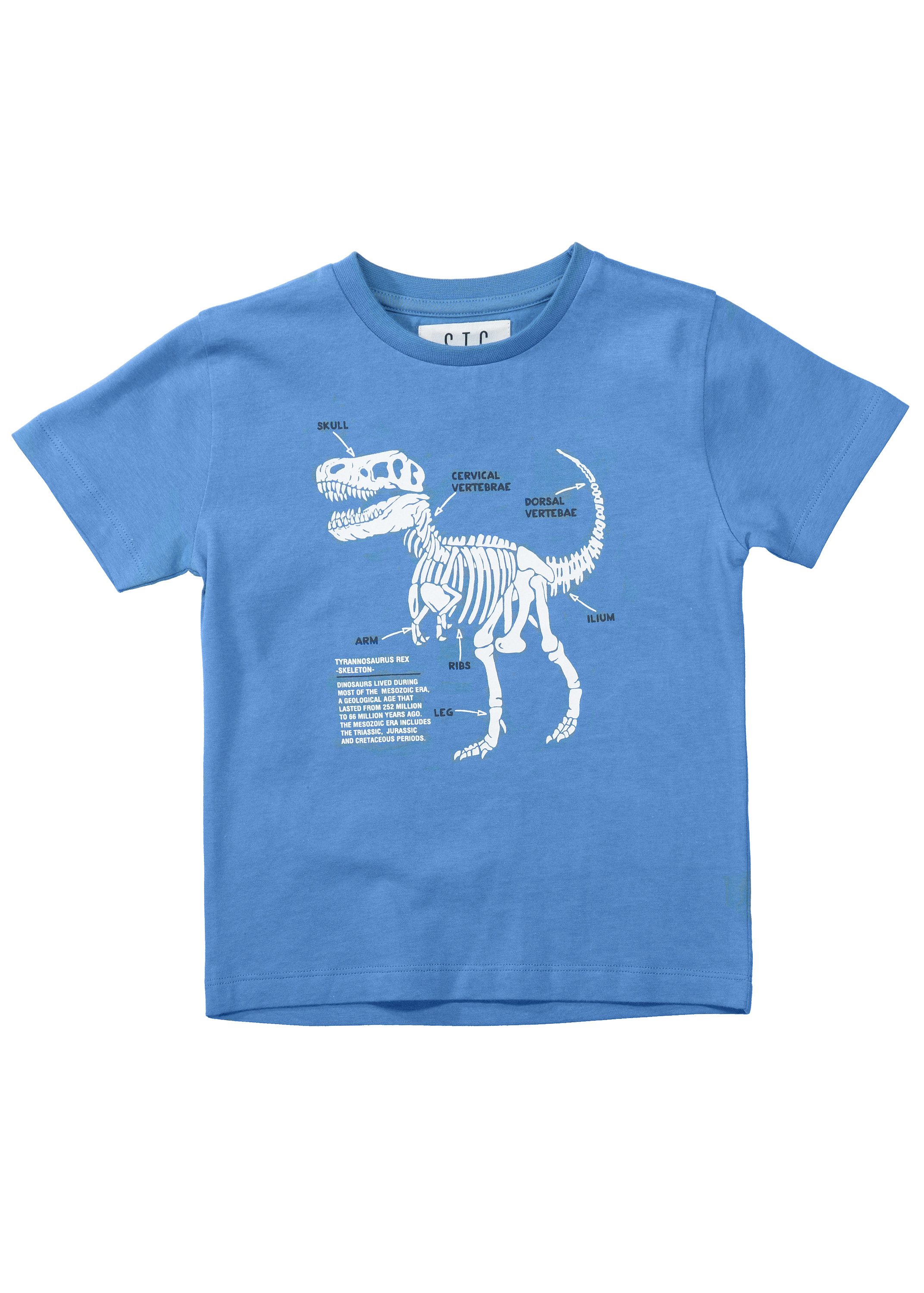 STACCATO T-shirt Dino 5-delige set fakkels, vlam effect, zwart, led warmwit, h: 45cm, d: 6cm
