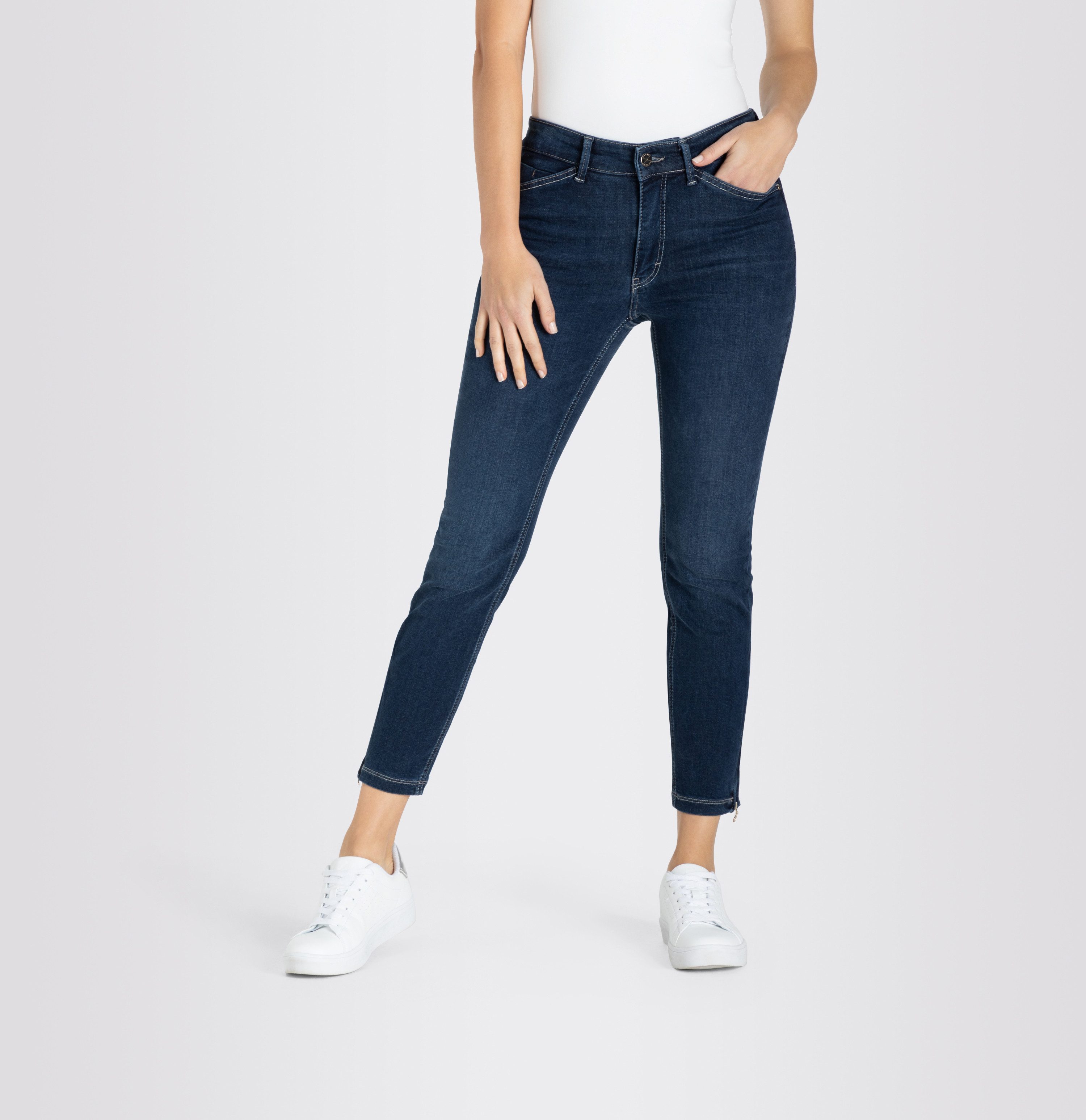 MAC 7 8 jeans Dream Chic Verkort model met ritssluiting