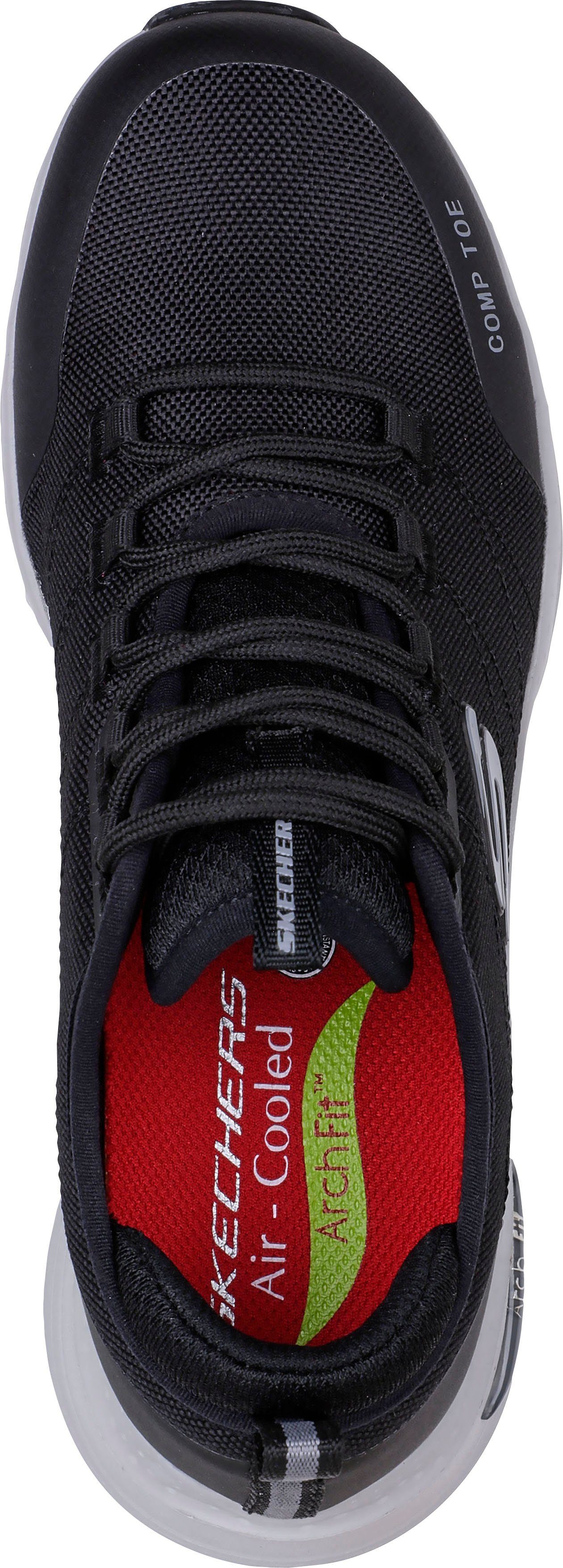 Skechers Veiligheidsschoenen ARCH FIT SR-EBINAL S3 ESD, licht en sportief, doorsteekveilig