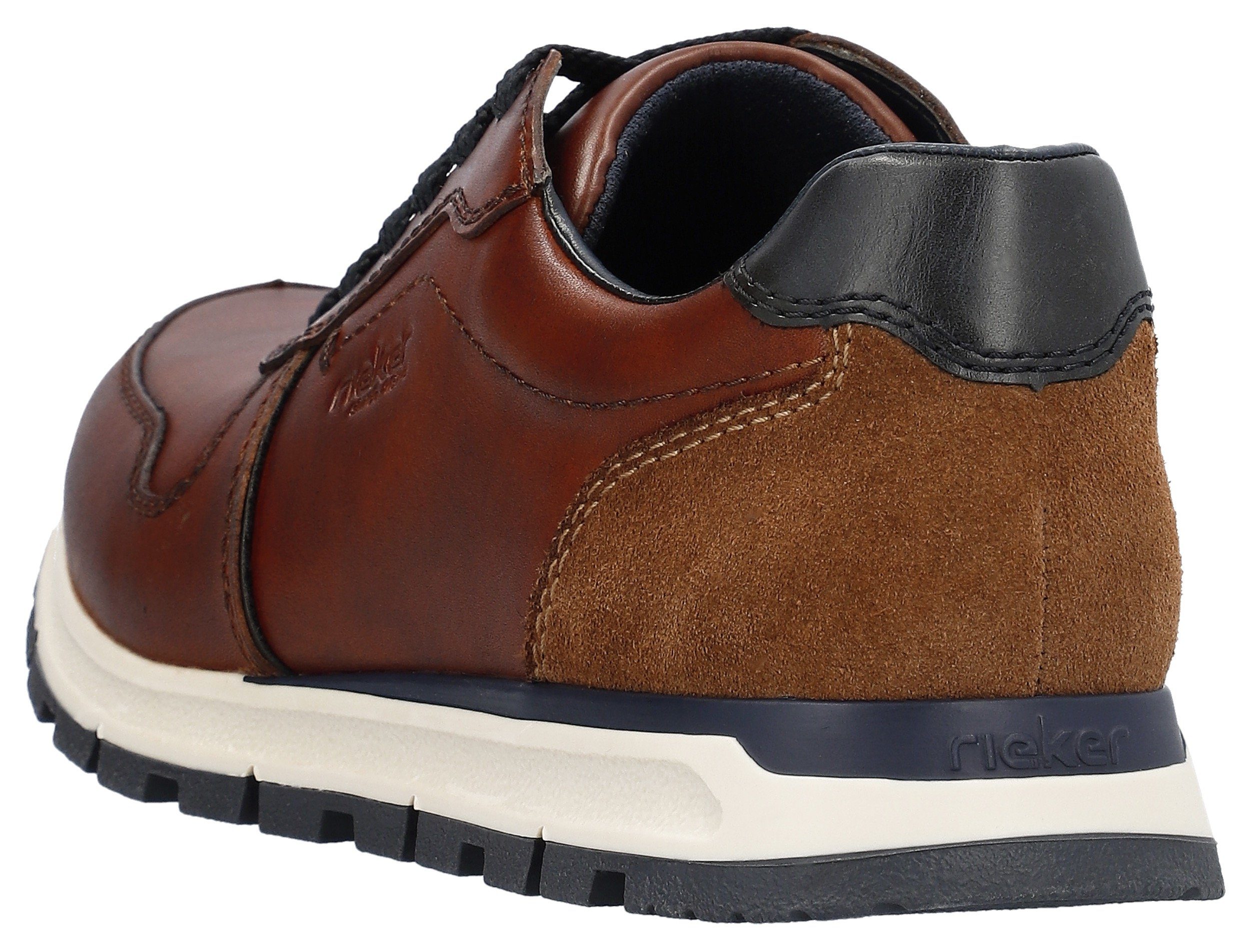 Rieker Sneakers met memocup binnenzool, vrijetijdsschoen, lage schoen, veterschoen
