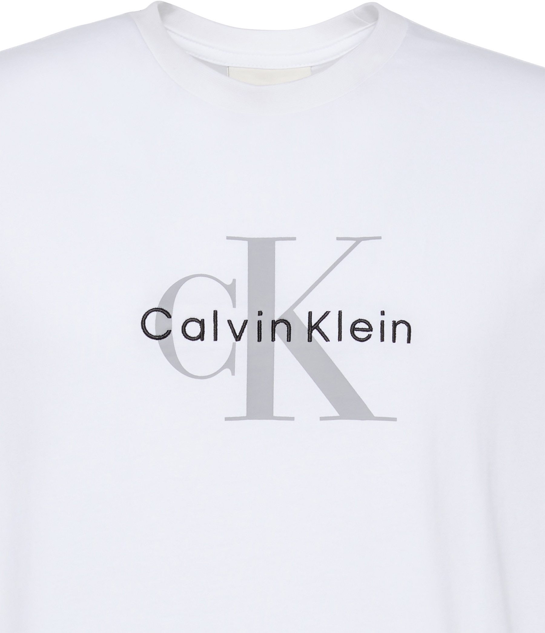 Calvin Klein T-shirt SS Hero Monologo Tee 20s Met ronde hals, regular fit