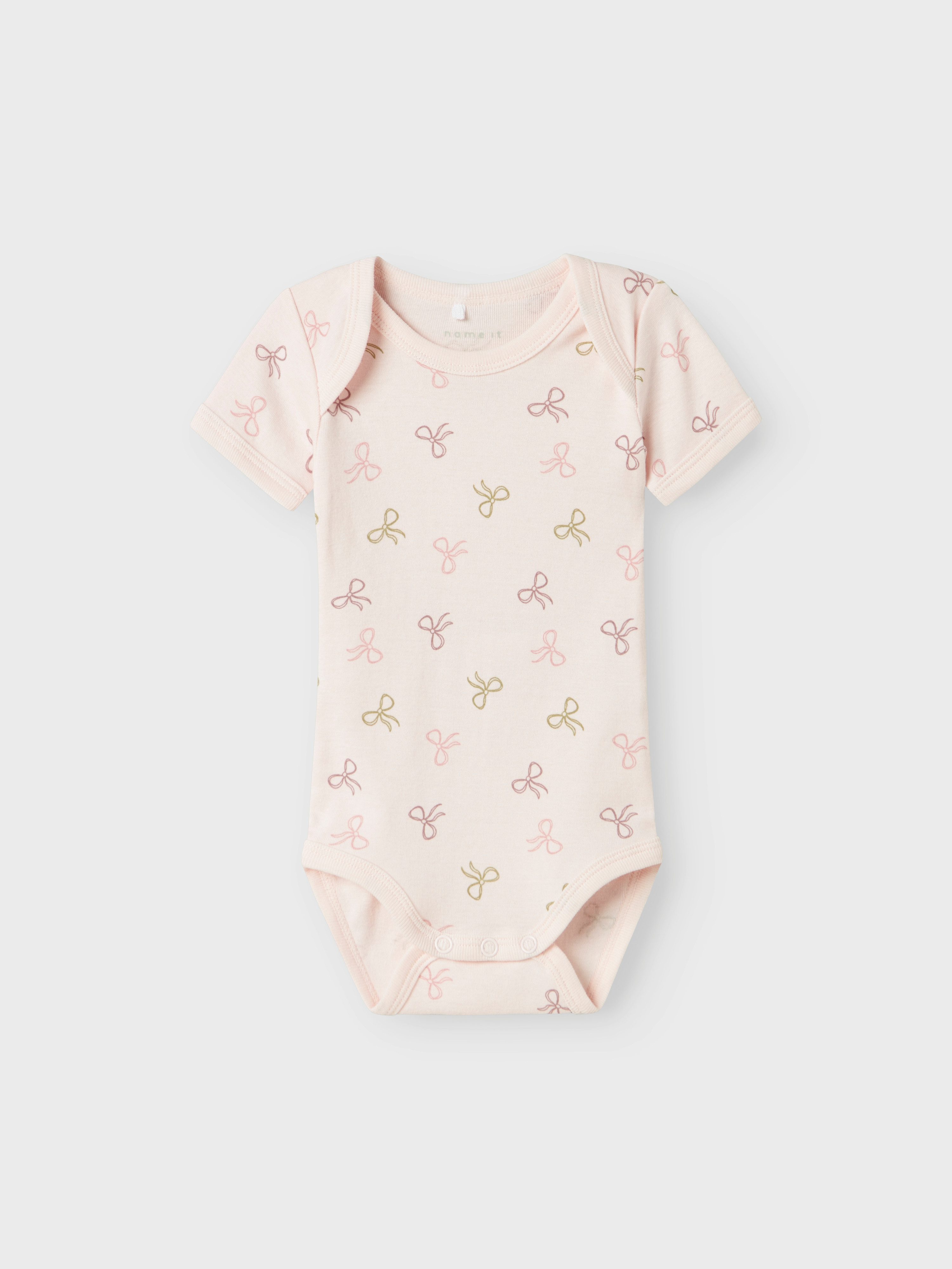 Name It Body NBFBODY 3P SS BARELY PINK BOW NOOS (set, 3-delig)
