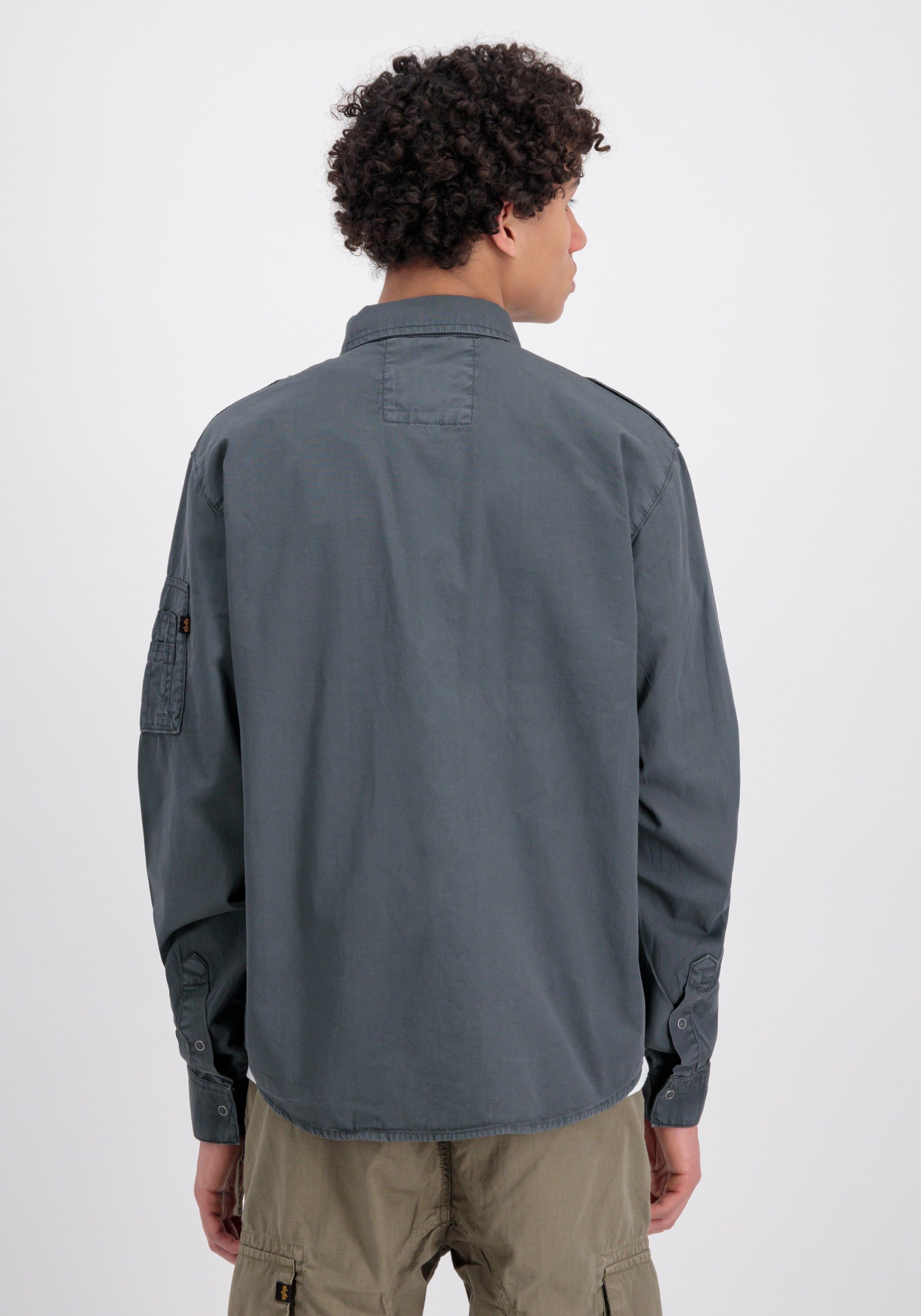 Alpha Industries Oversized shirt Men Shirts Urban Military Shirt