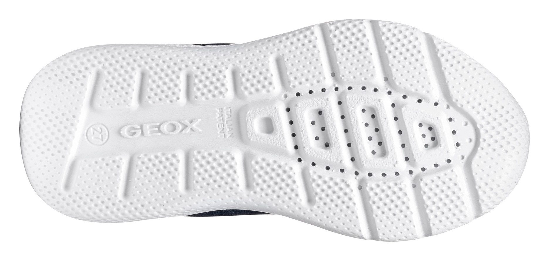 Geox Sneakers J SPRINTYE GIRL , vrijetijdsschoen, klittenbandschoen met glitterster