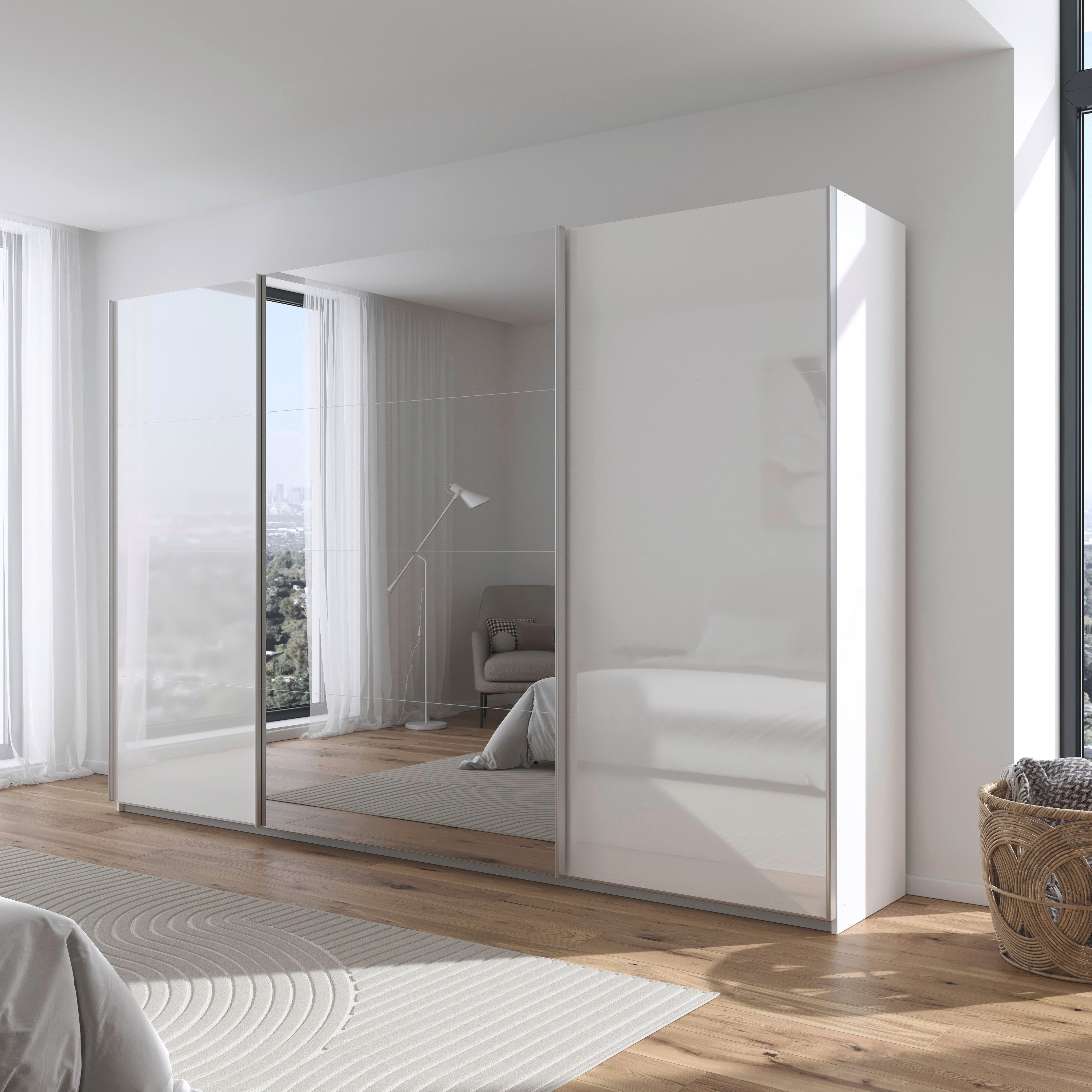 rauch Schuifdeurkast Kledingkast kast OTTO´S CHOICE garderobe AGORDO Top interieur, in 4 breedtes en 2 hoogtes MADE IN GERMANY