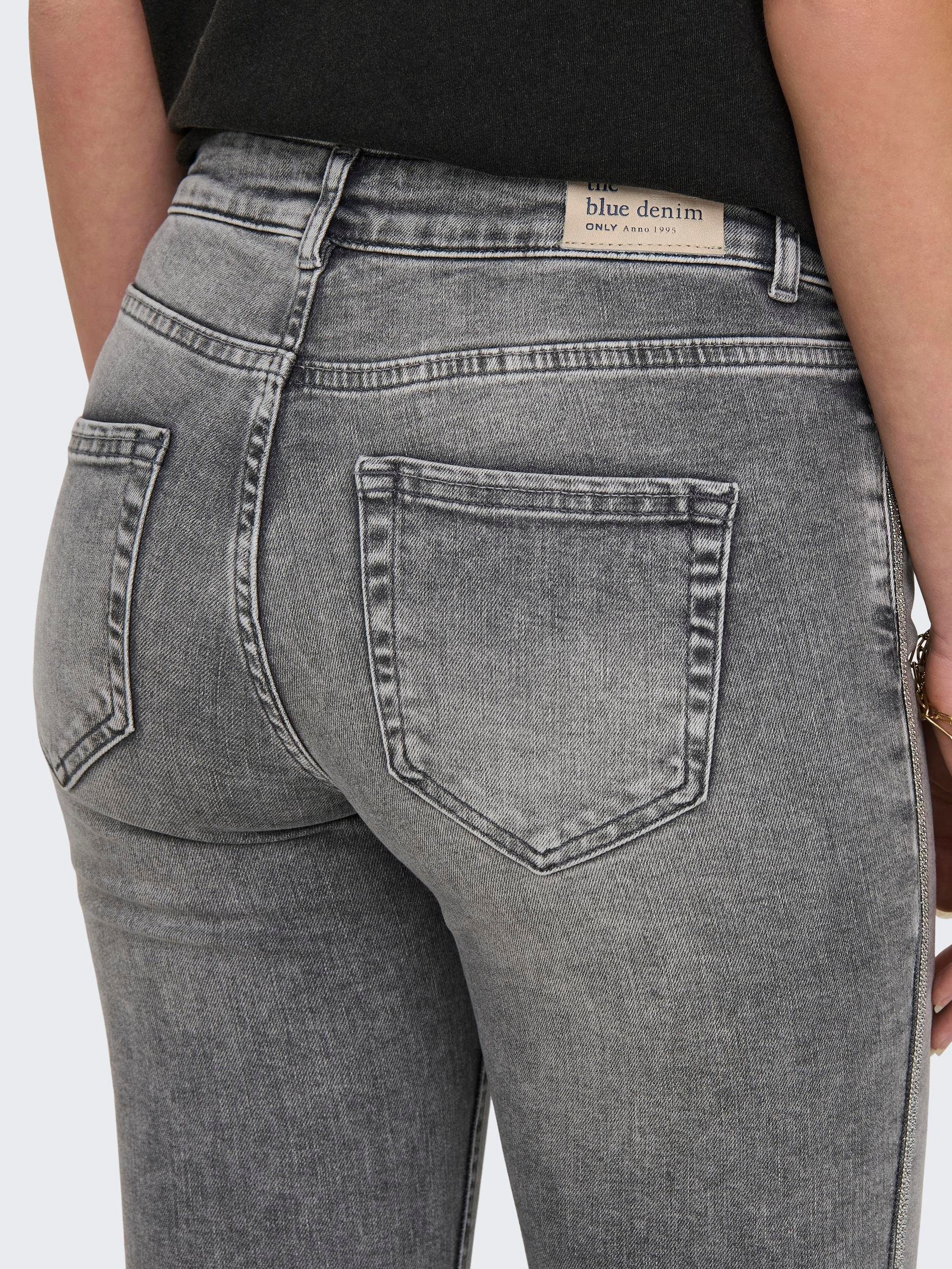 Only Skinny fit jeans ONLBLUSH MW SKINNY DECO ANK RW REA0918