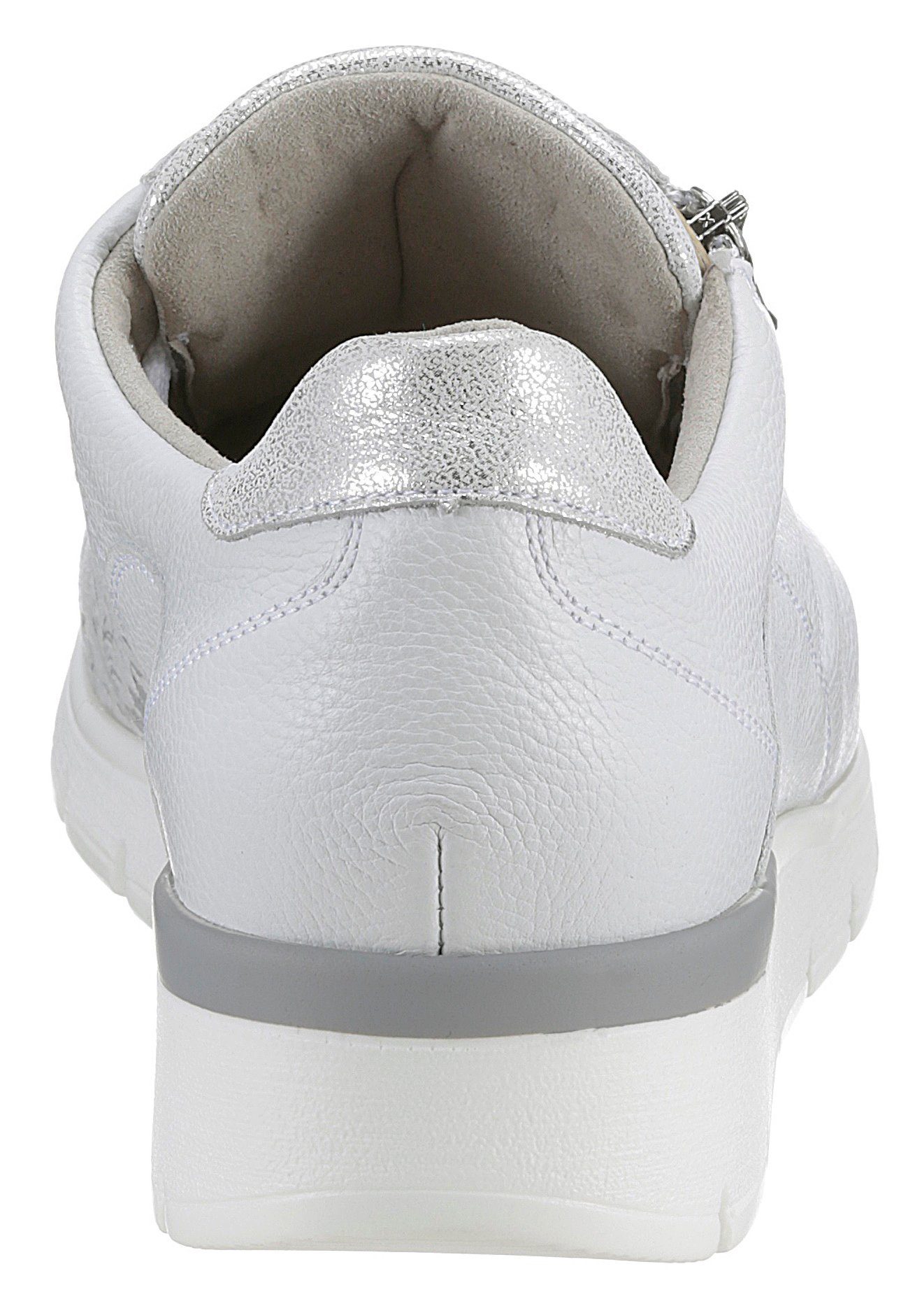 Waldläufer Sneakers K-RAMONA-Soft in breedte k, met orthotritt, vrijetijdsschoen, lage schoen, veterschoen