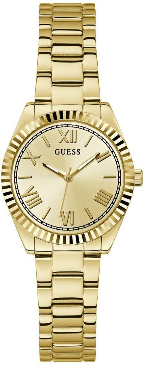 Watches Guess , Yellow , Dames