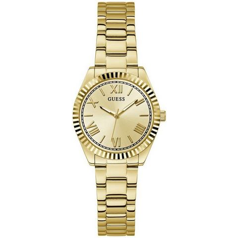 Watches Guess , Yellow , Dames