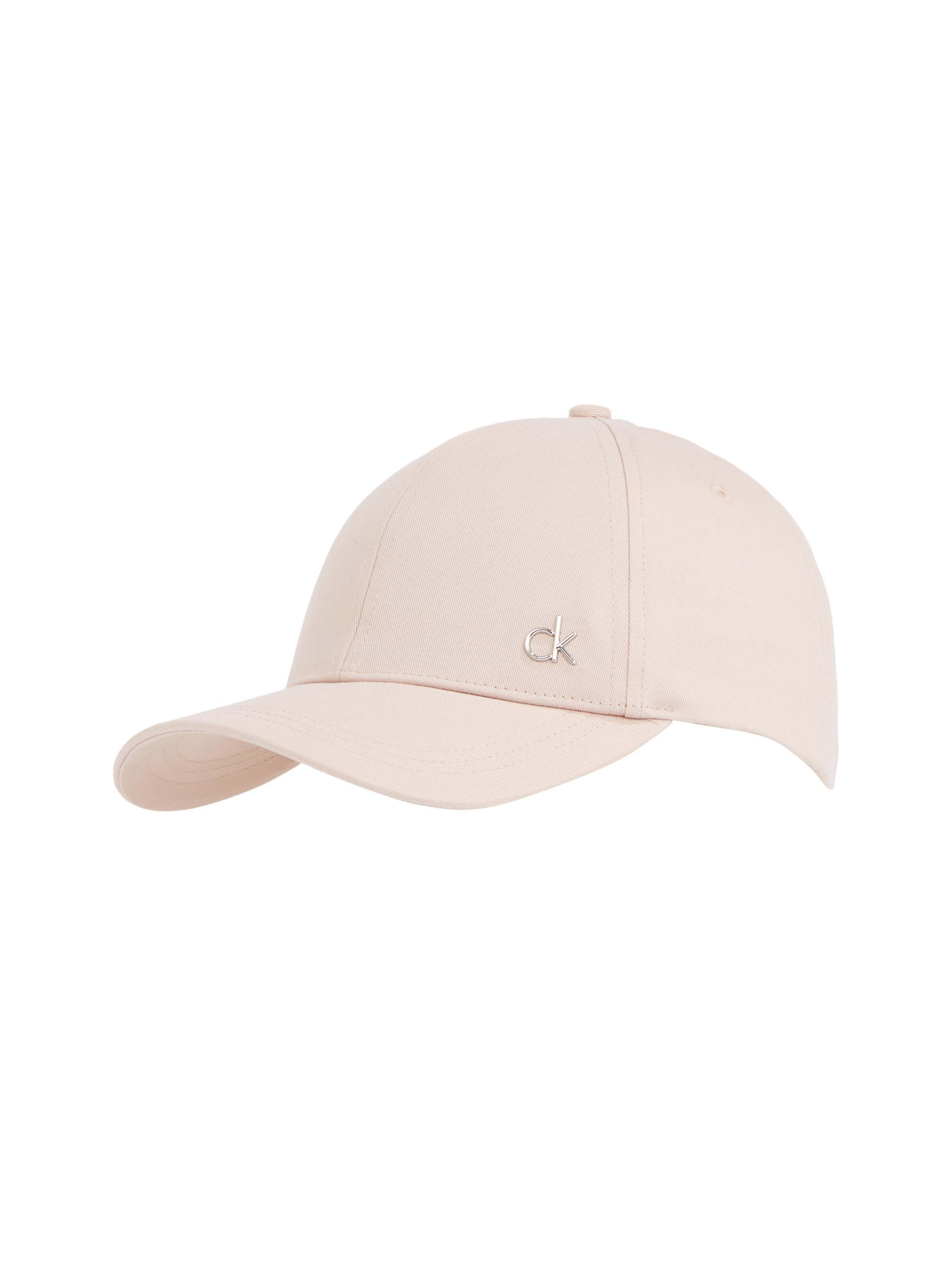 Calvin Klein Baseball pet CK METAL COTTON CAP Logoprand op de klem sluiting