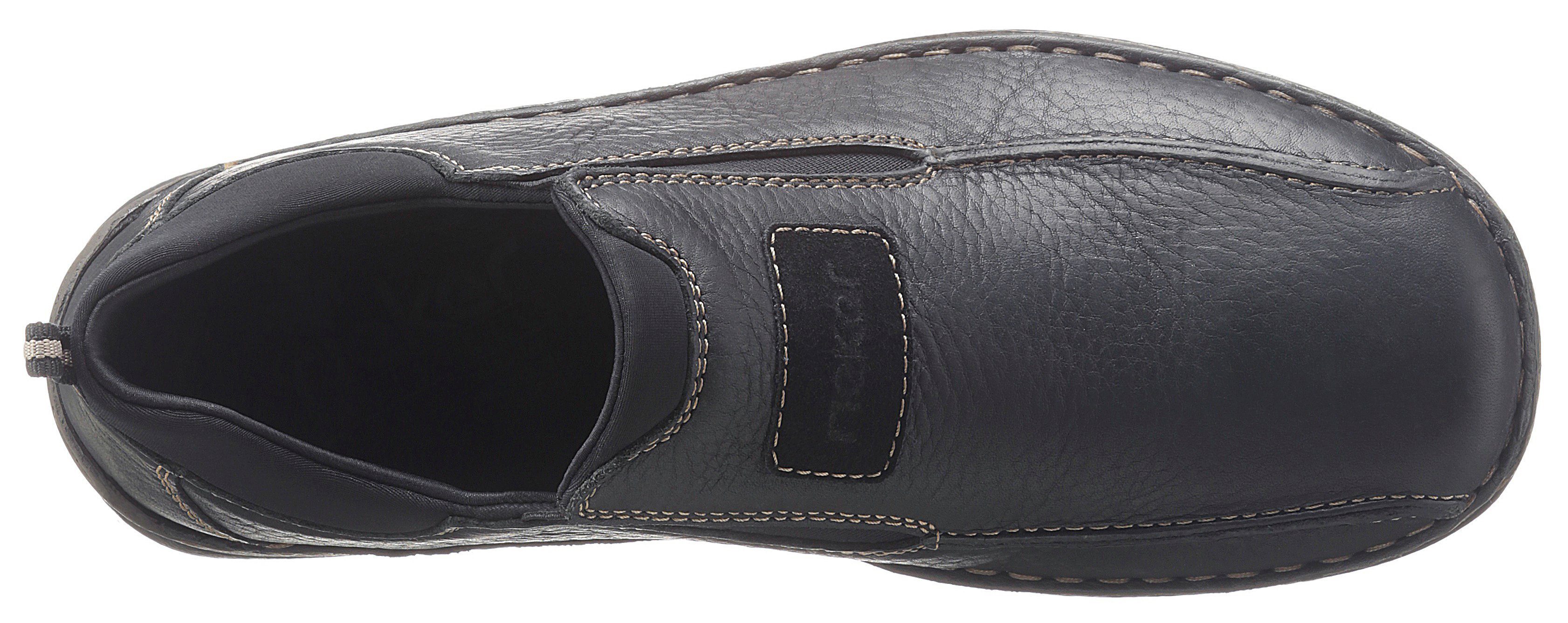 Rieker Slip-on sneakers met stretchinzetten