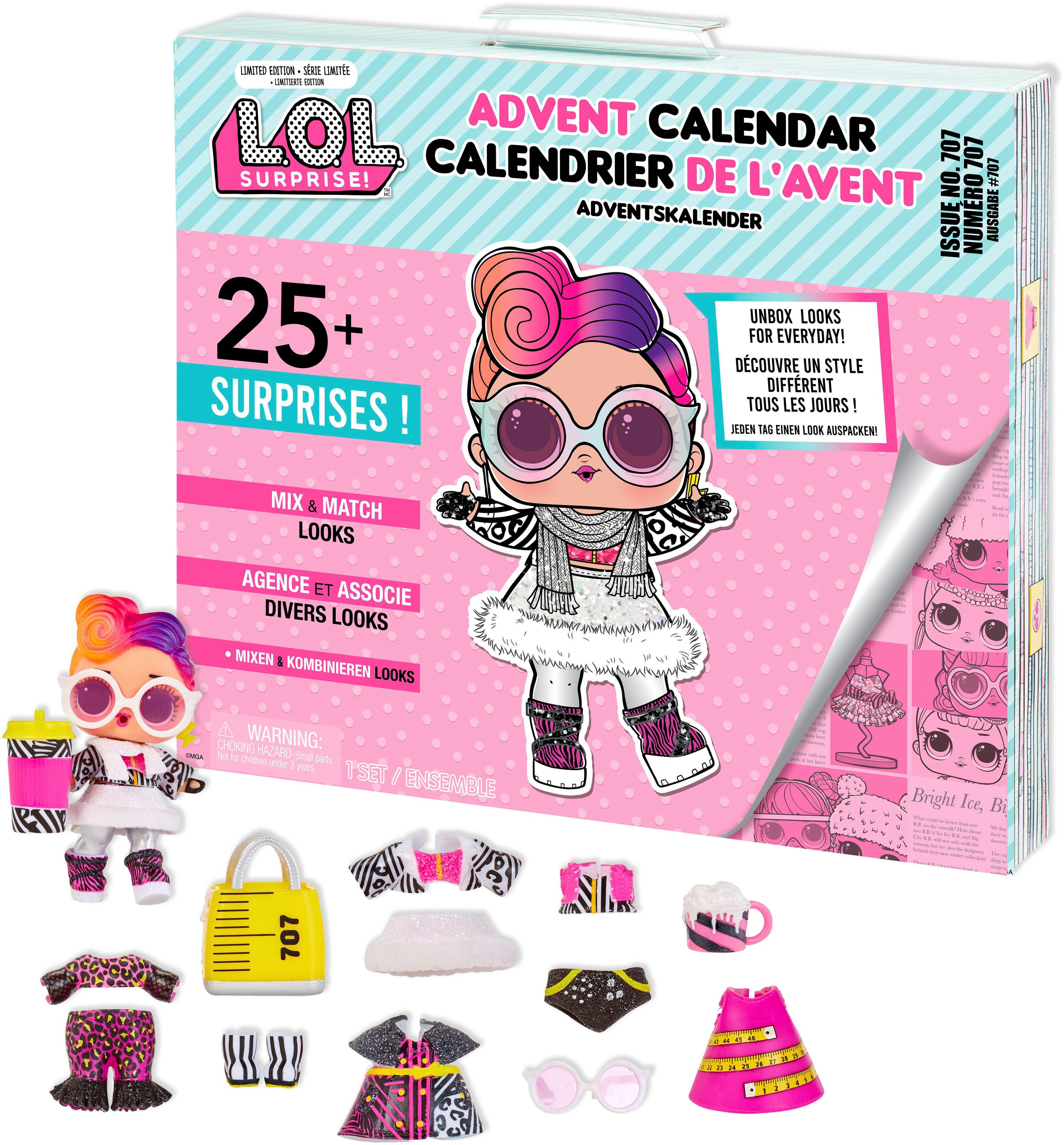 L.O.L. SURPRISE! Speelgoed adventskalender Speelgoed