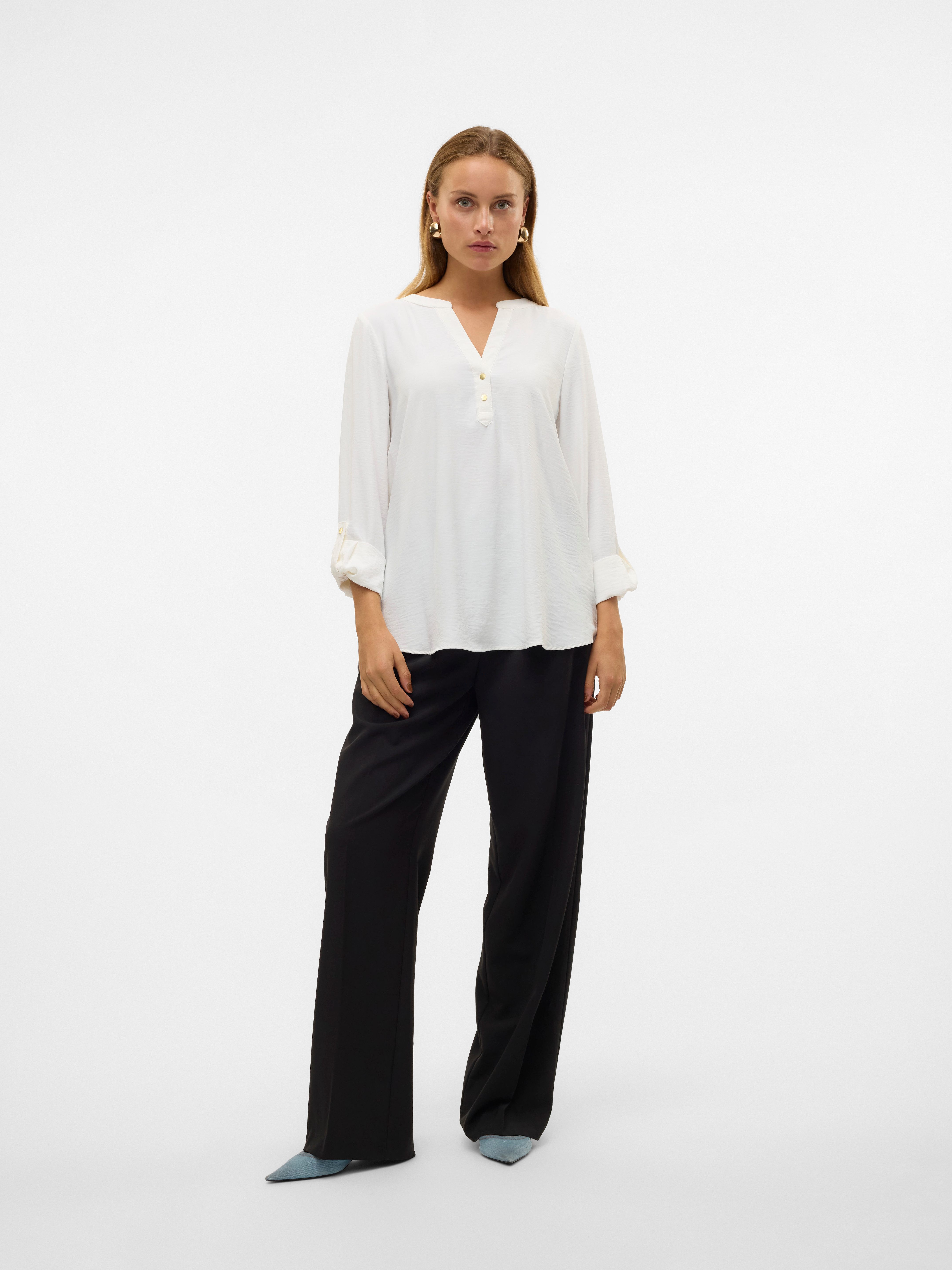 Vero Moda Shirt VMANI LS TOP WVN GA NOOS