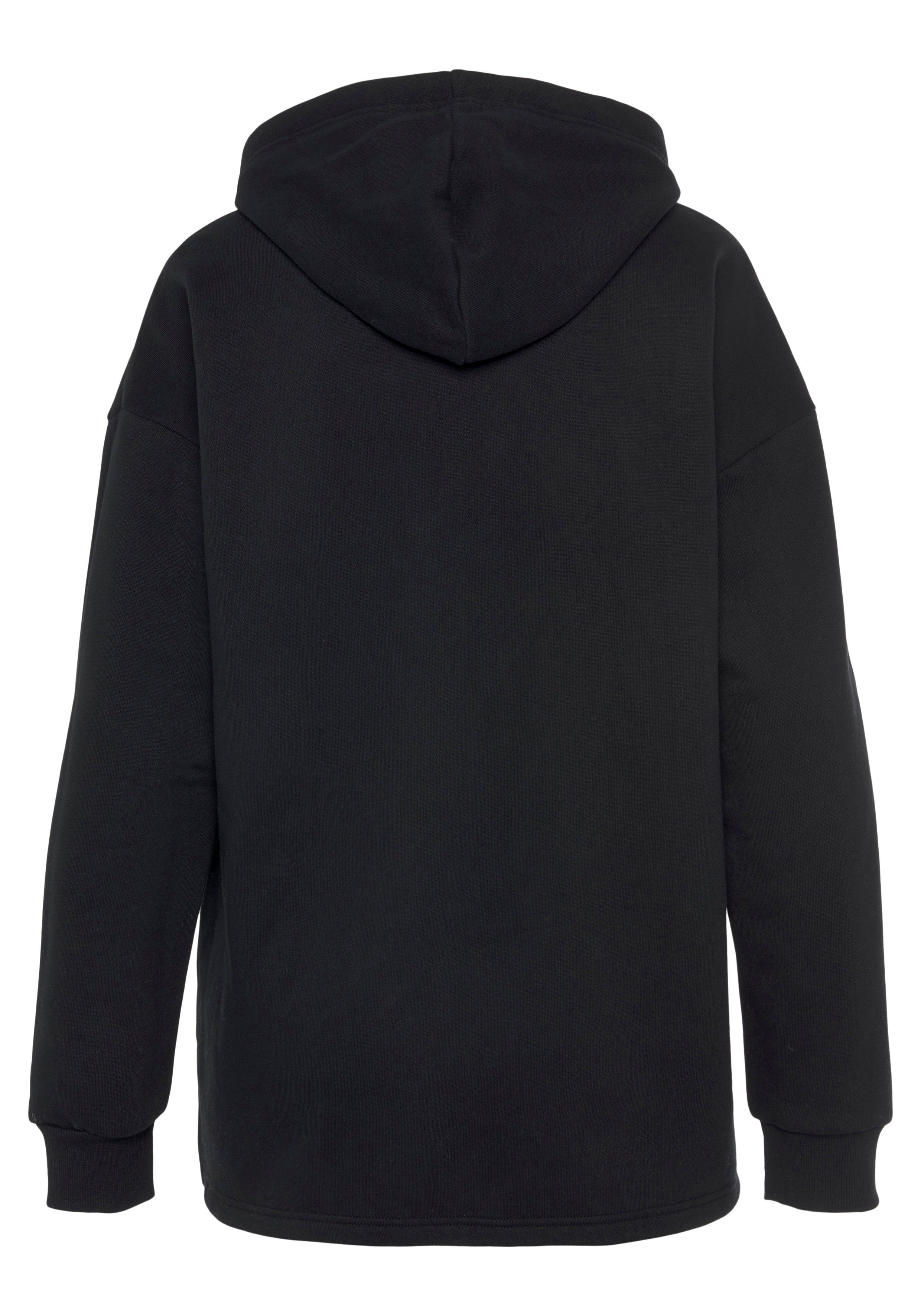Bench. Loungewear Hoodie met glanzende logoprint, loungewear