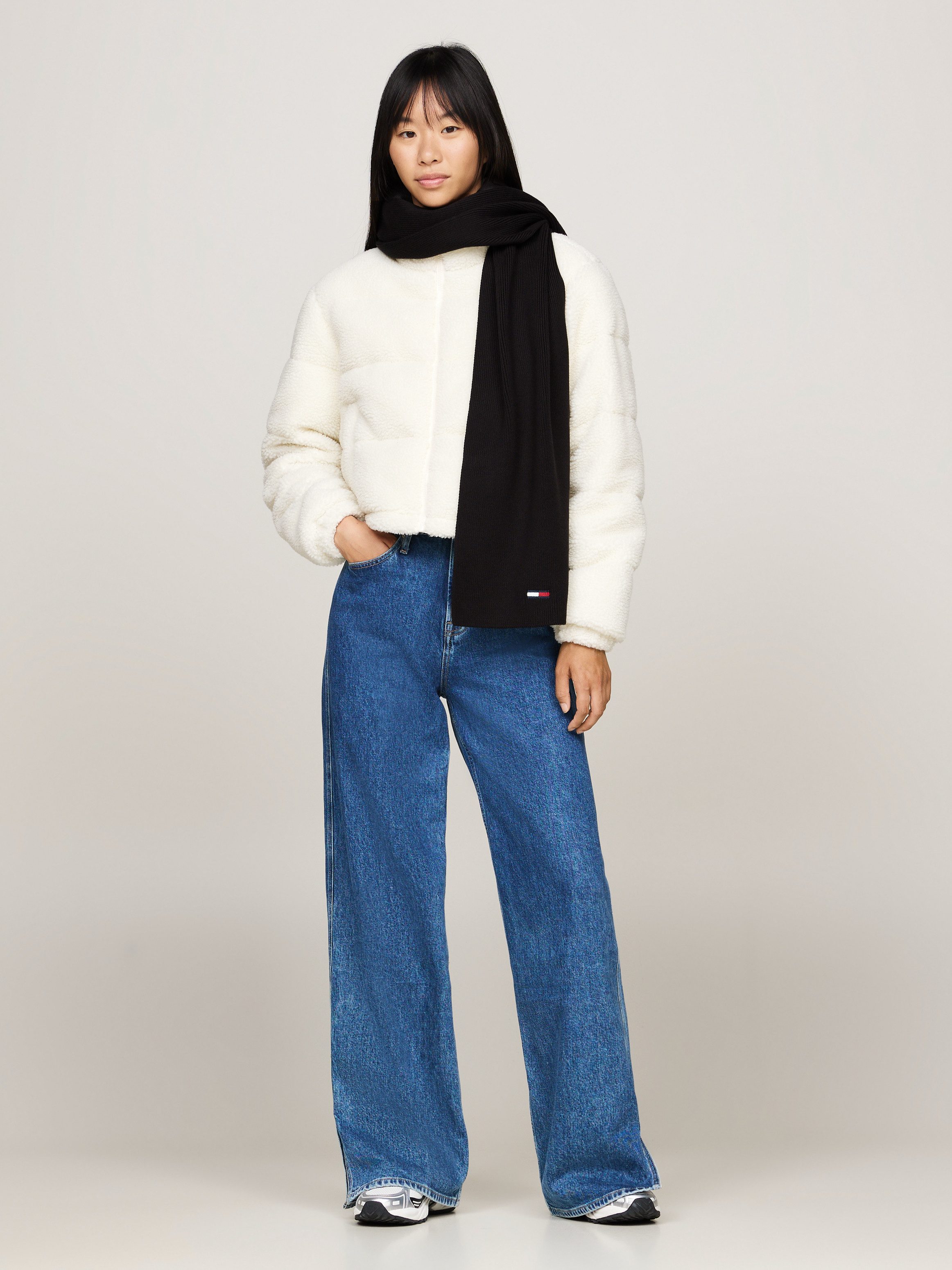 TOMMY JEANS Sjaal TJW ELONGATED FLAG SCARF